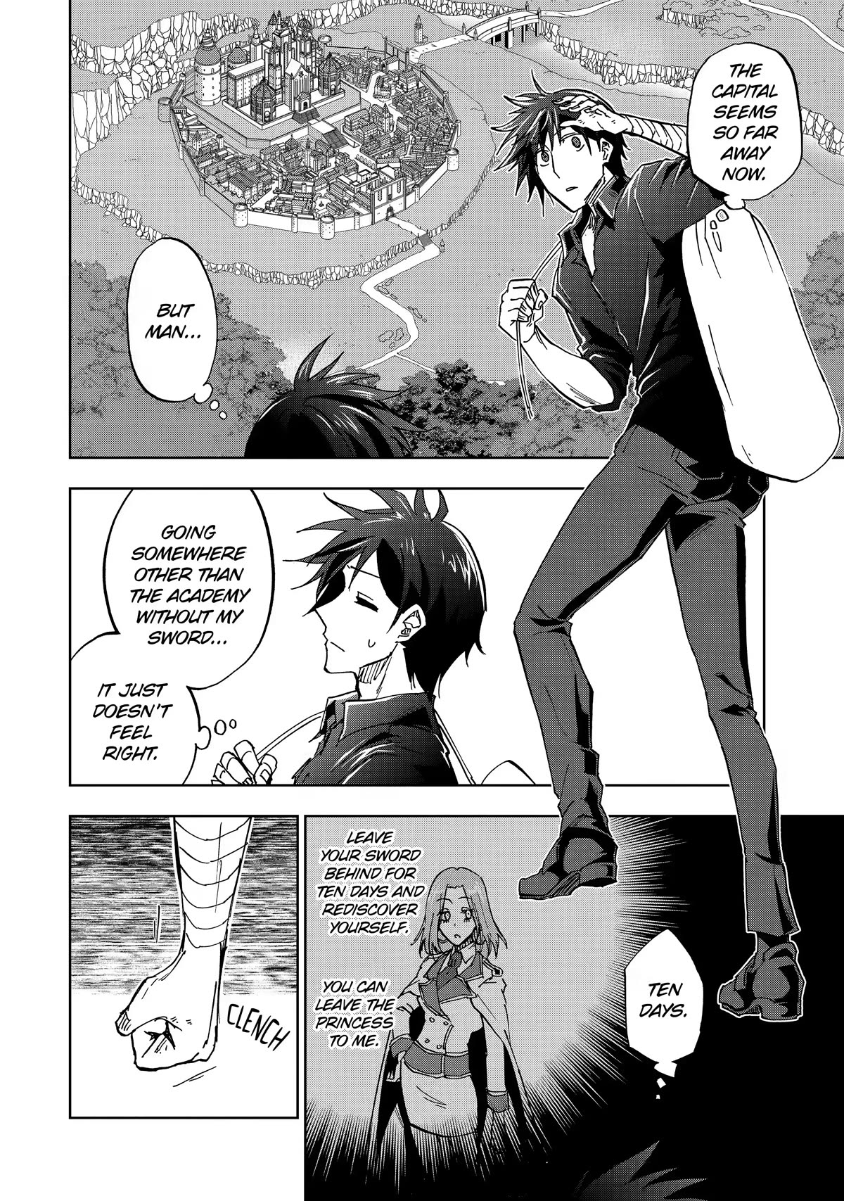 Ankoku Kishi no Ore desu Ga Saikyou no Seikishi wo Mezashimasu Chapter 35 page 34 - Chapter 35