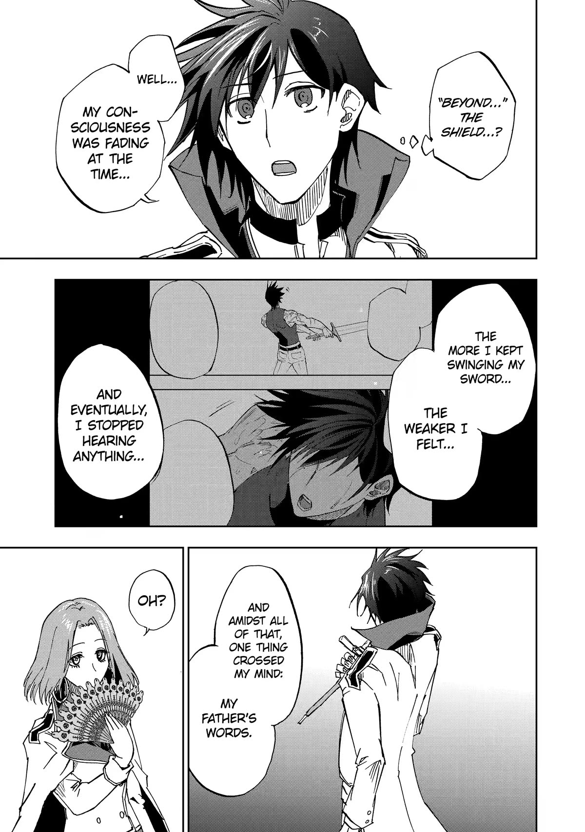 Ankoku Kishi no Ore desu Ga Saikyou no Seikishi wo Mezashimasu Chapter 35 page 9 - Chapter 35