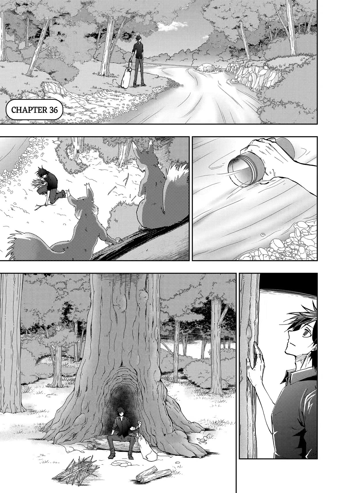 Ankoku Kishi no Ore desu Ga Saikyou no Seikishi wo Mezashimasu Chapter 36 page 1 - Chapter 36