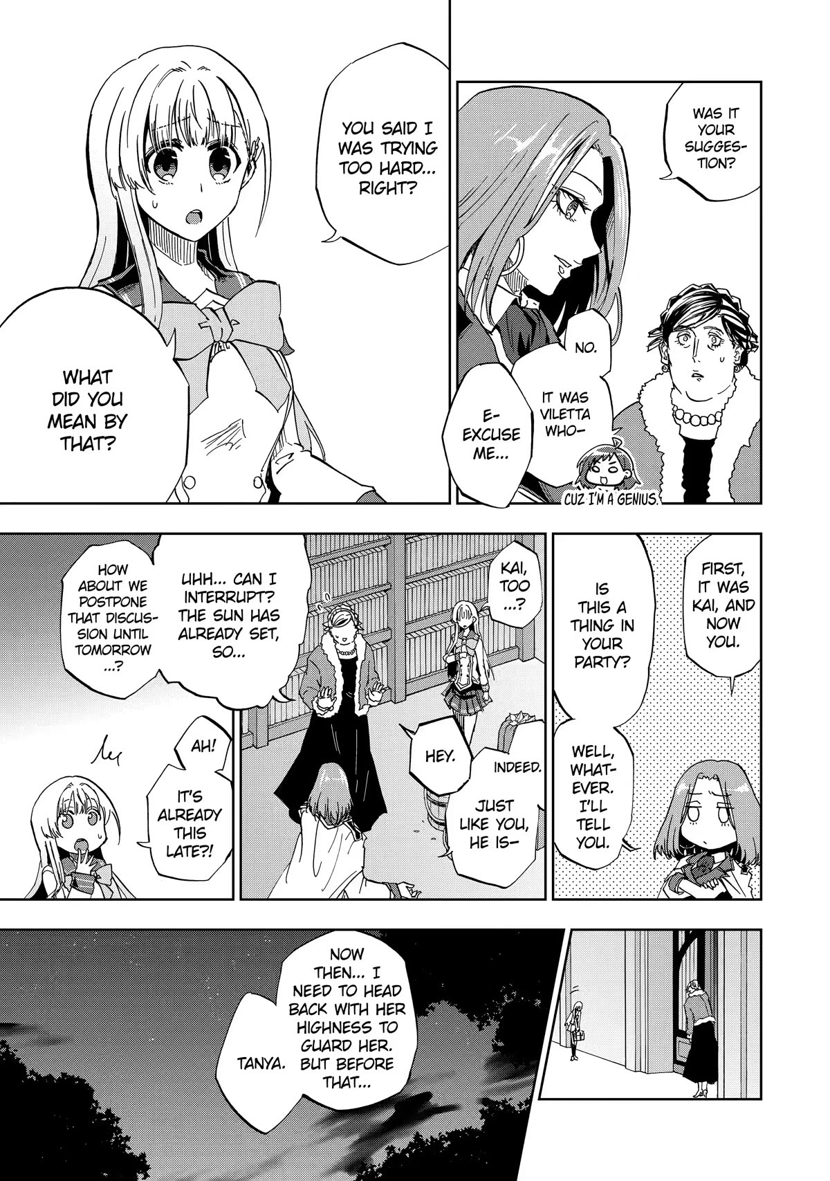 Ankoku Kishi no Ore desu Ga Saikyou no Seikishi wo Mezashimasu Chapter 36 page 11 - Chapter 36