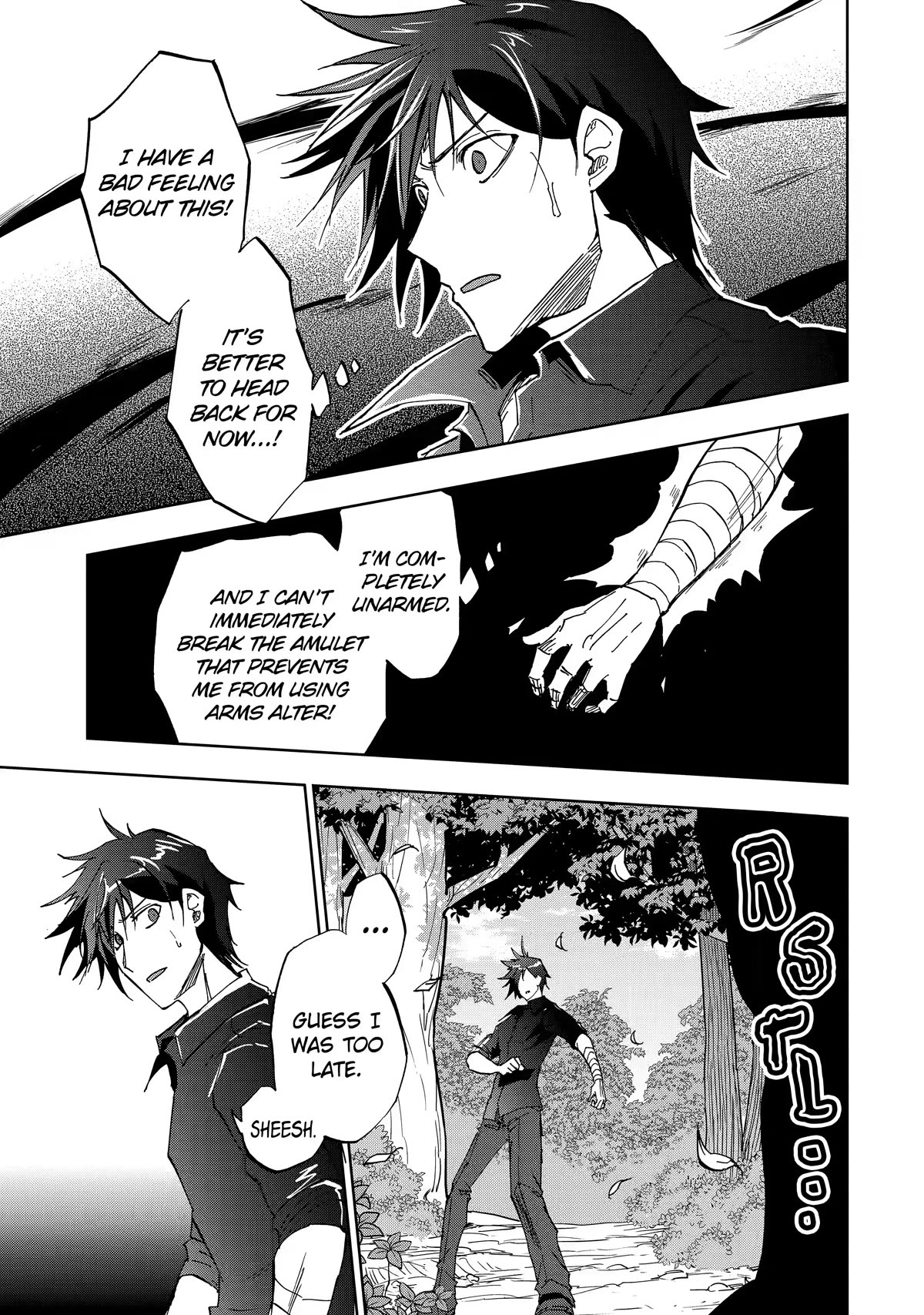 Ankoku Kishi no Ore desu Ga Saikyou no Seikishi wo Mezashimasu Chapter 36 page 19 - Chapter 36