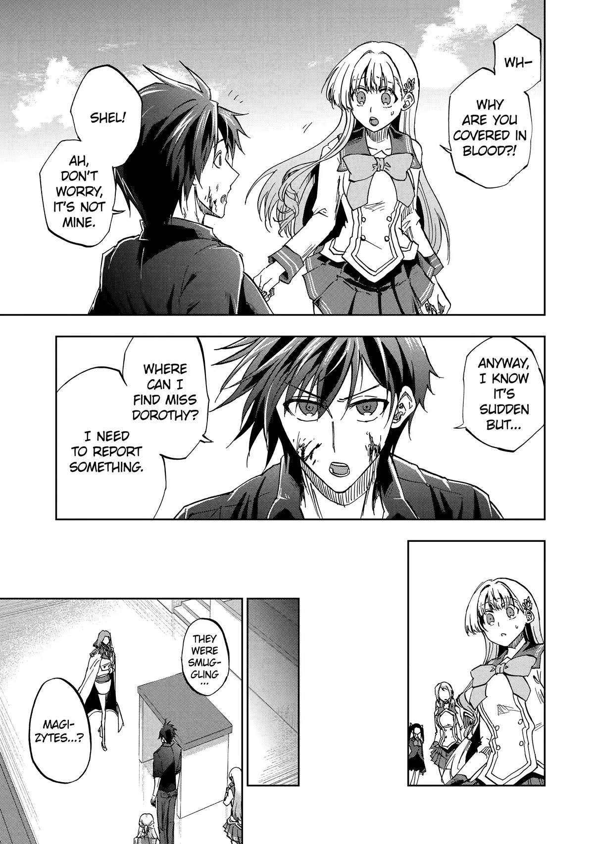 Ankoku Kishi no Ore desu Ga Saikyou no Seikishi wo Mezashimasu Chapter 37 page 13 - Chapter 37