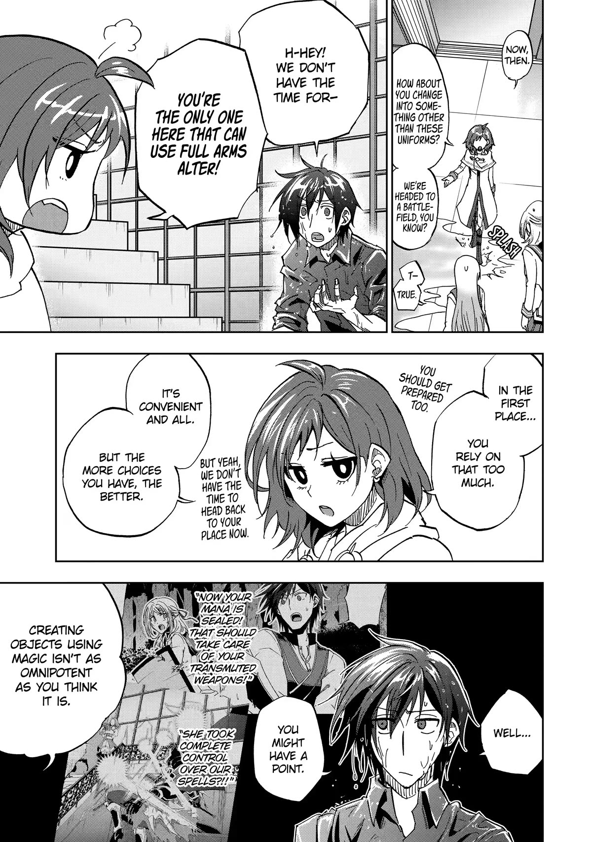 Ankoku Kishi no Ore desu Ga Saikyou no Seikishi wo Mezashimasu Chapter 37 page 25 - Chapter 37