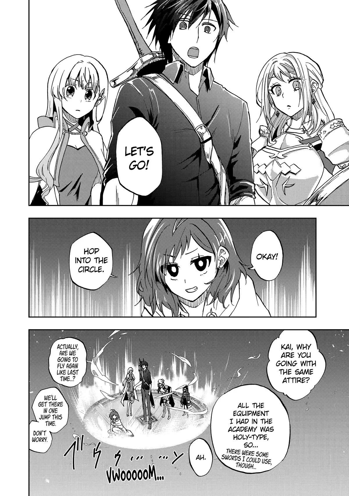 Ankoku Kishi no Ore desu Ga Saikyou no Seikishi wo Mezashimasu Chapter 37 page 28 - Chapter 37
