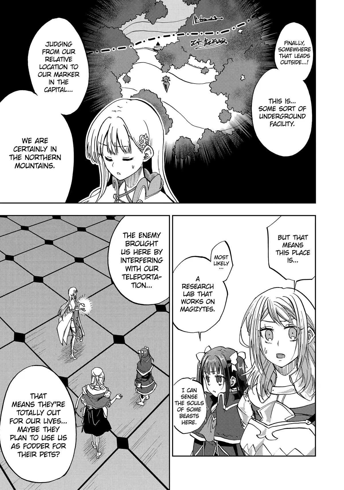 Ankoku Kishi no Ore desu Ga Saikyou no Seikishi wo Mezashimasu Chapter 38 page 11 - Chapter 38