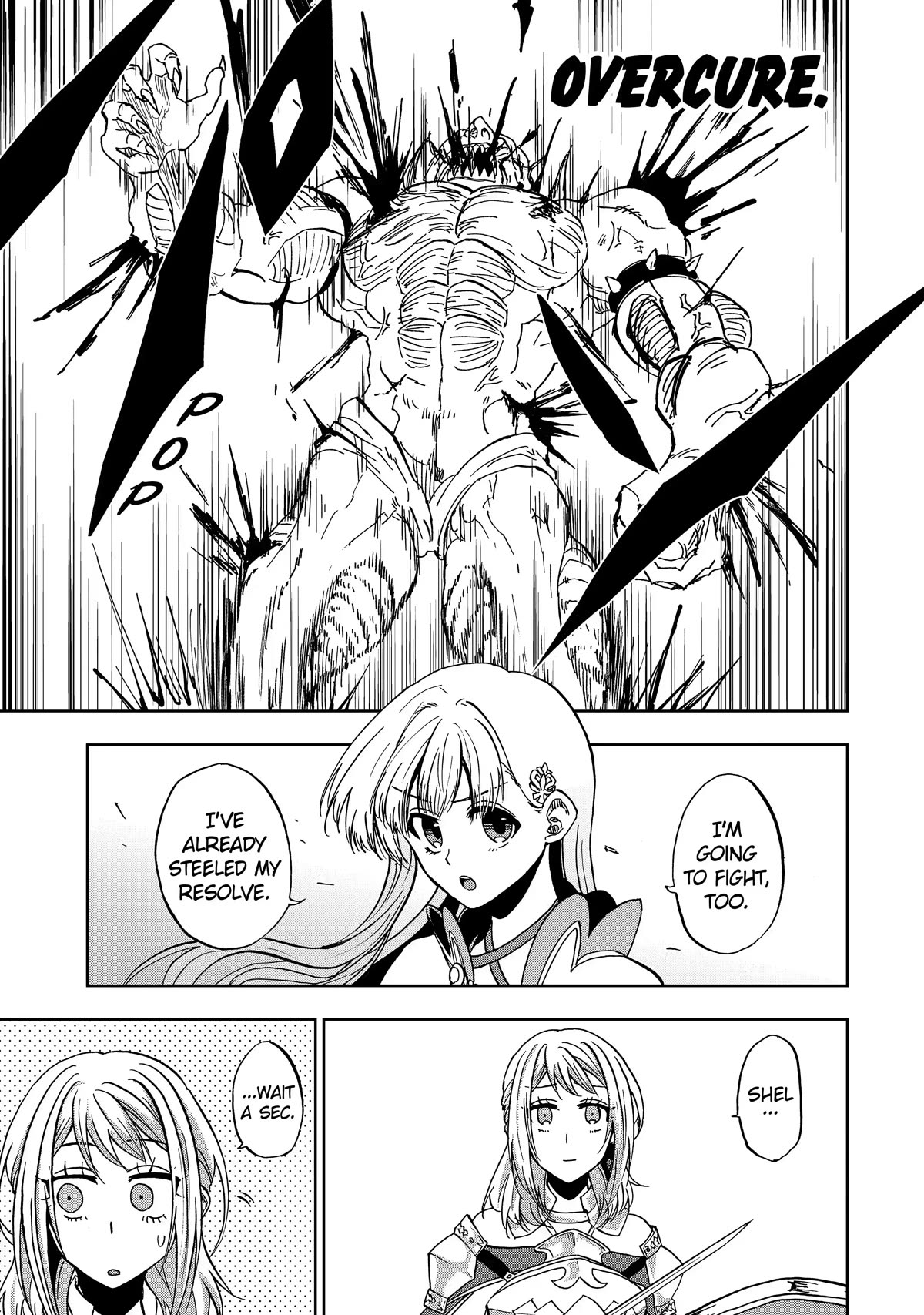 Ankoku Kishi no Ore desu Ga Saikyou no Seikishi wo Mezashimasu Chapter 38 page 22 - Chapter 38