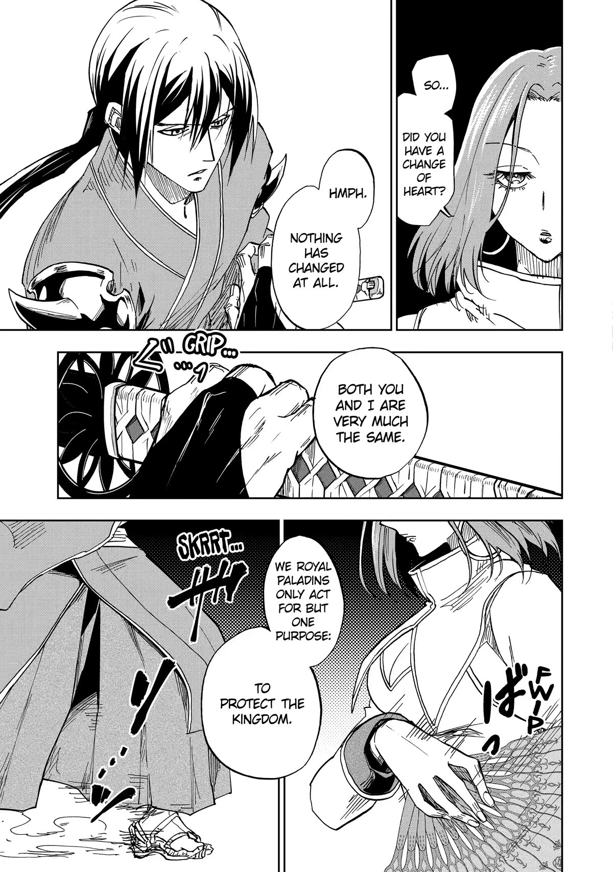 Ankoku Kishi no Ore desu Ga Saikyou no Seikishi wo Mezashimasu Chapter 38 page 3 - Chapter 38
