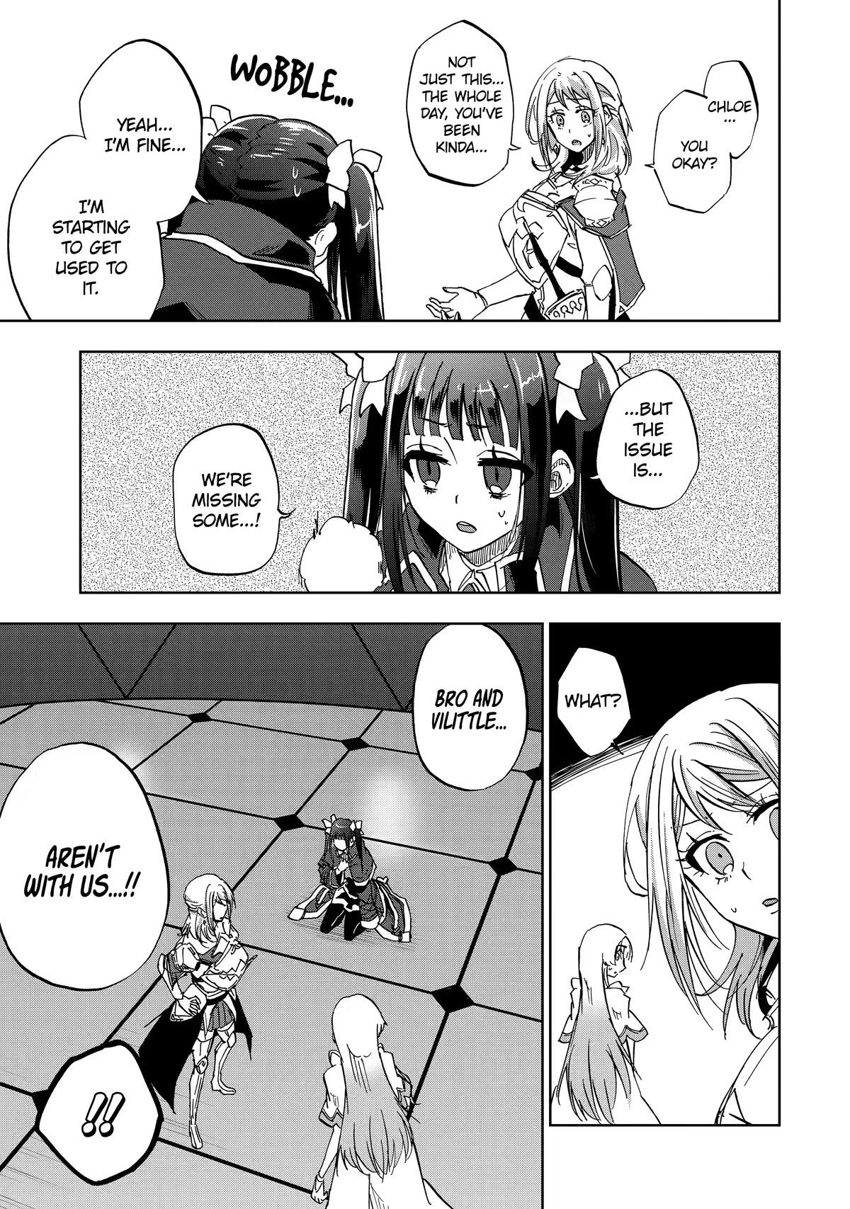 Ankoku Kishi no Ore desu Ga Saikyou no Seikishi wo Mezashimasu Chapter 38 page 7 - Chapter 38