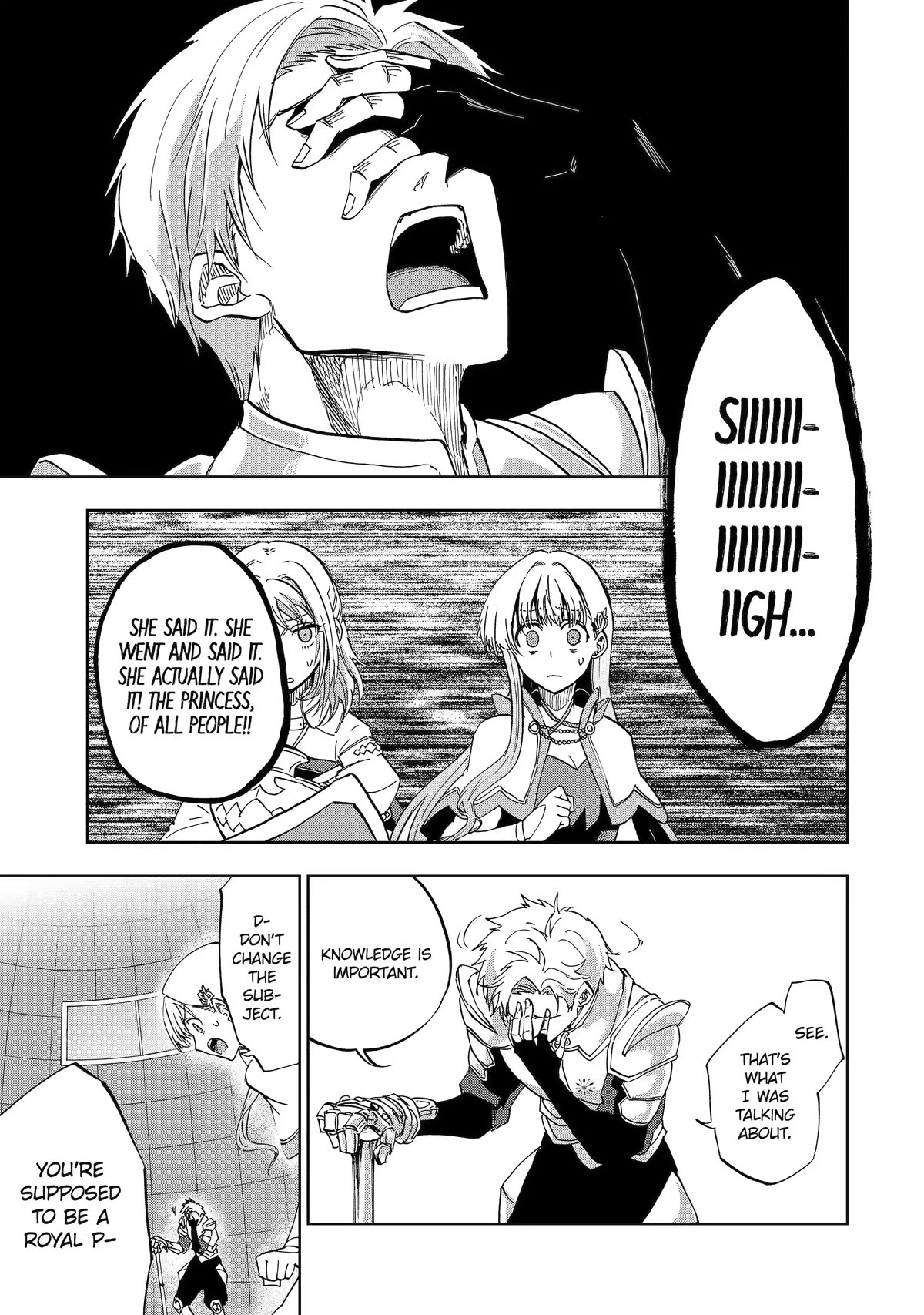 Ankoku Kishi no Ore desu Ga Saikyou no Seikishi wo Mezashimasu Chapter 39 page 11 - Chapter 39