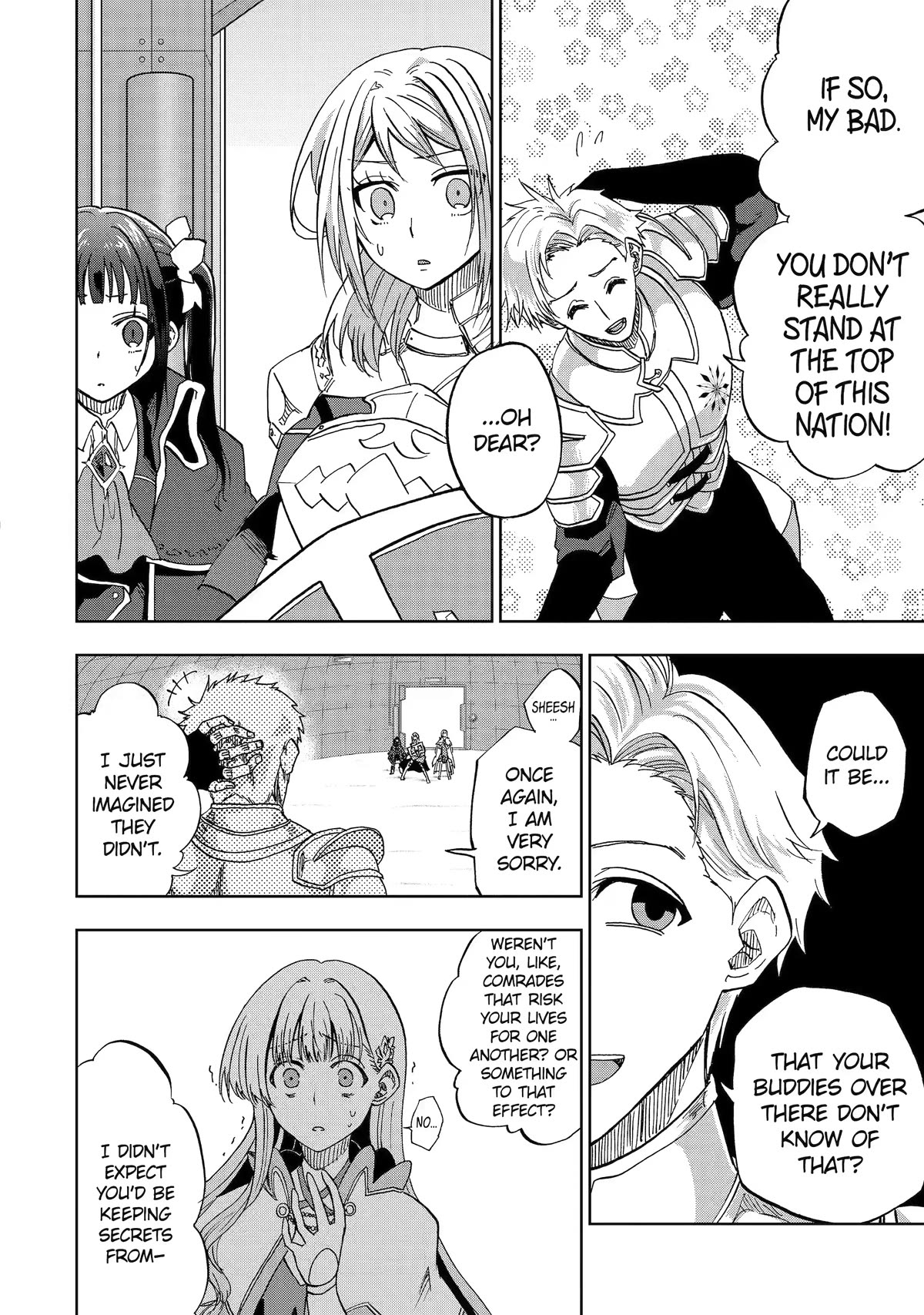 Ankoku Kishi no Ore desu Ga Saikyou no Seikishi wo Mezashimasu Chapter 39 page 16 - Chapter 39