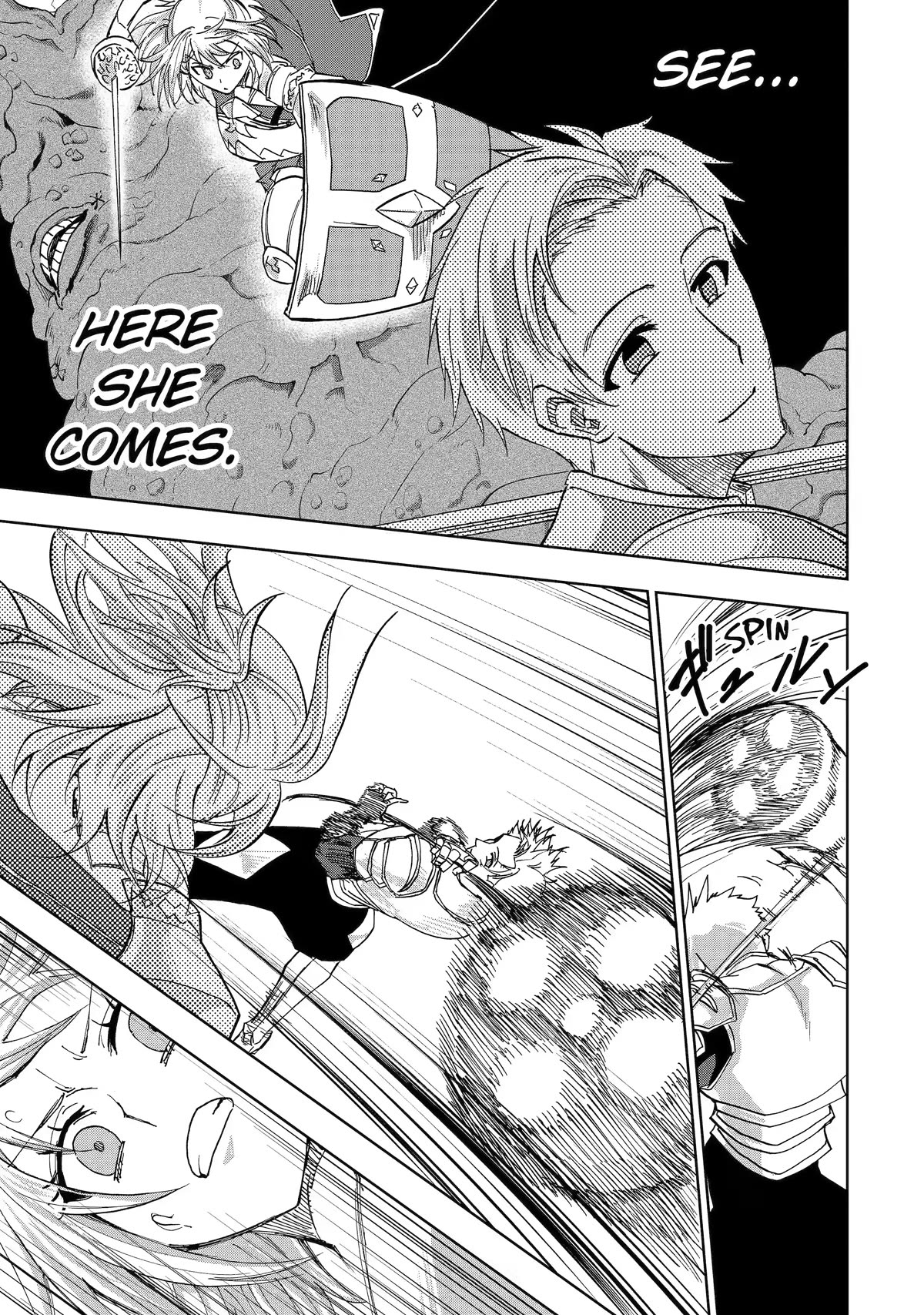 Ankoku Kishi no Ore desu Ga Saikyou no Seikishi wo Mezashimasu Chapter 39 page 23 - Chapter 39