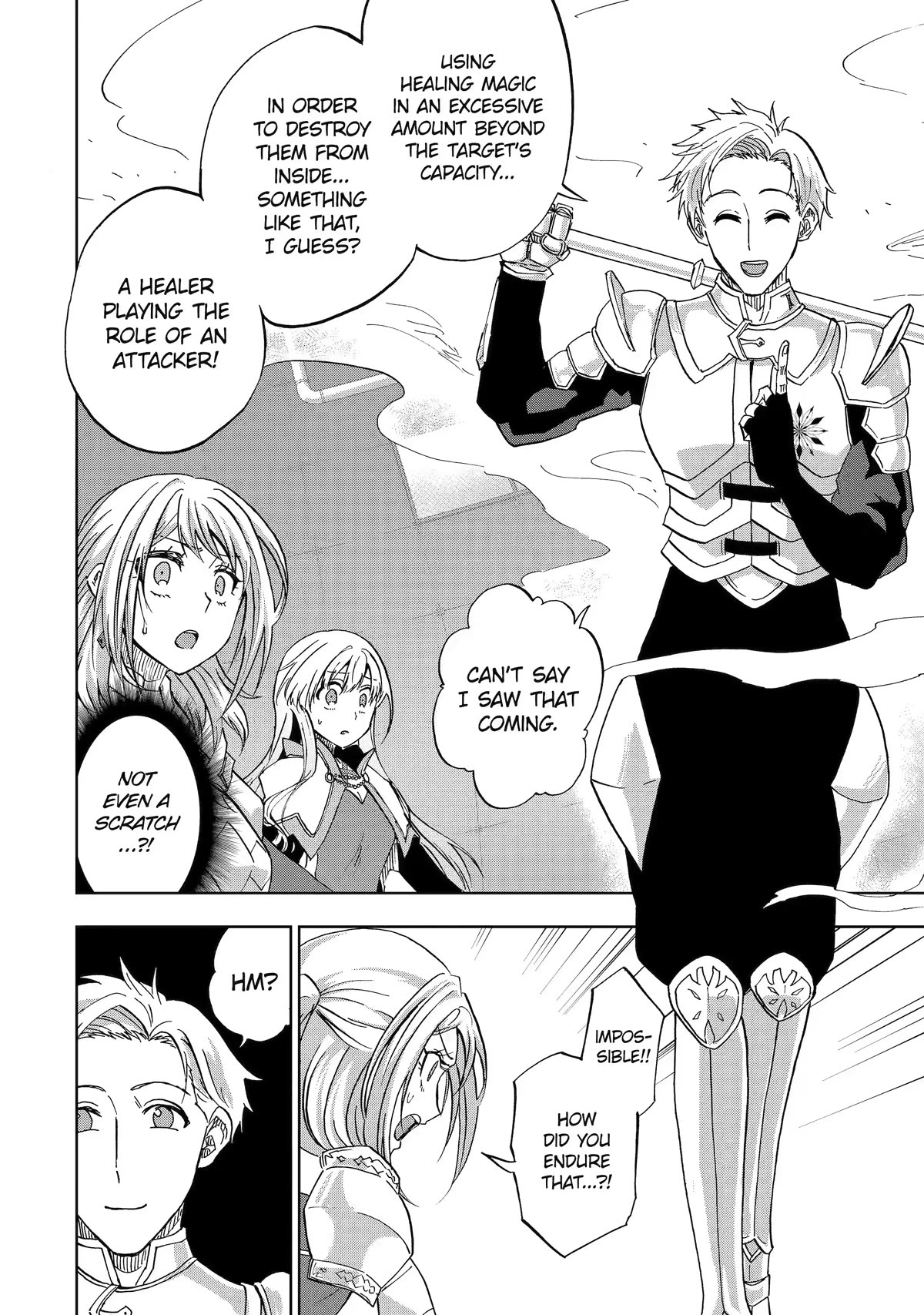 Ankoku Kishi no Ore desu Ga Saikyou no Seikishi wo Mezashimasu Chapter 39 page 28 - Chapter 39