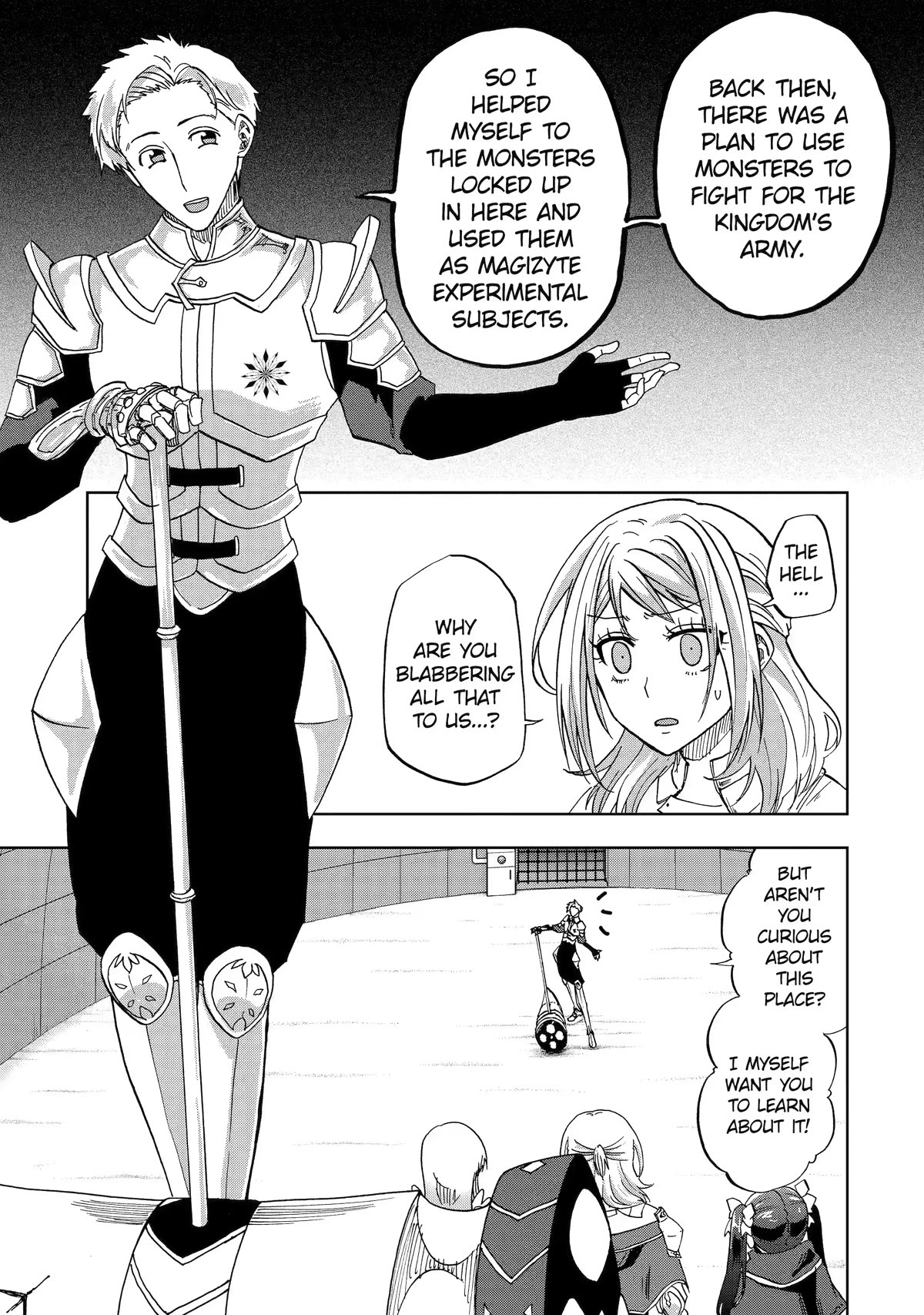 Ankoku Kishi no Ore desu Ga Saikyou no Seikishi wo Mezashimasu Chapter 39 page 9 - Chapter 39