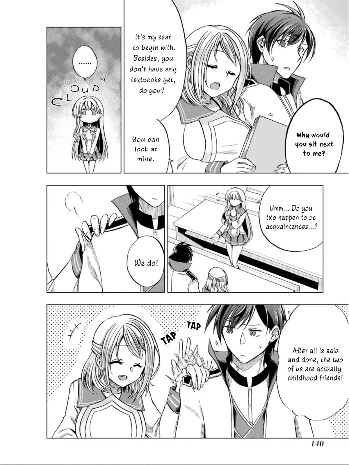 Ankoku Kishi no Ore desu Ga Saikyou no Seikishi wo Mezashimasu Chapter 4 page 15 - Chapter 4: The New Teacher