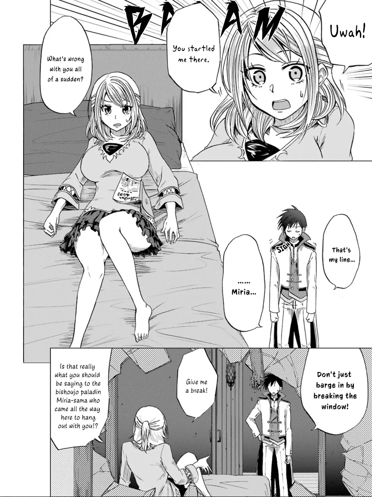 Ankoku Kishi no Ore desu Ga Saikyou no Seikishi wo Mezashimasu Chapter 4 page 21 - Chapter 4: The New Teacher