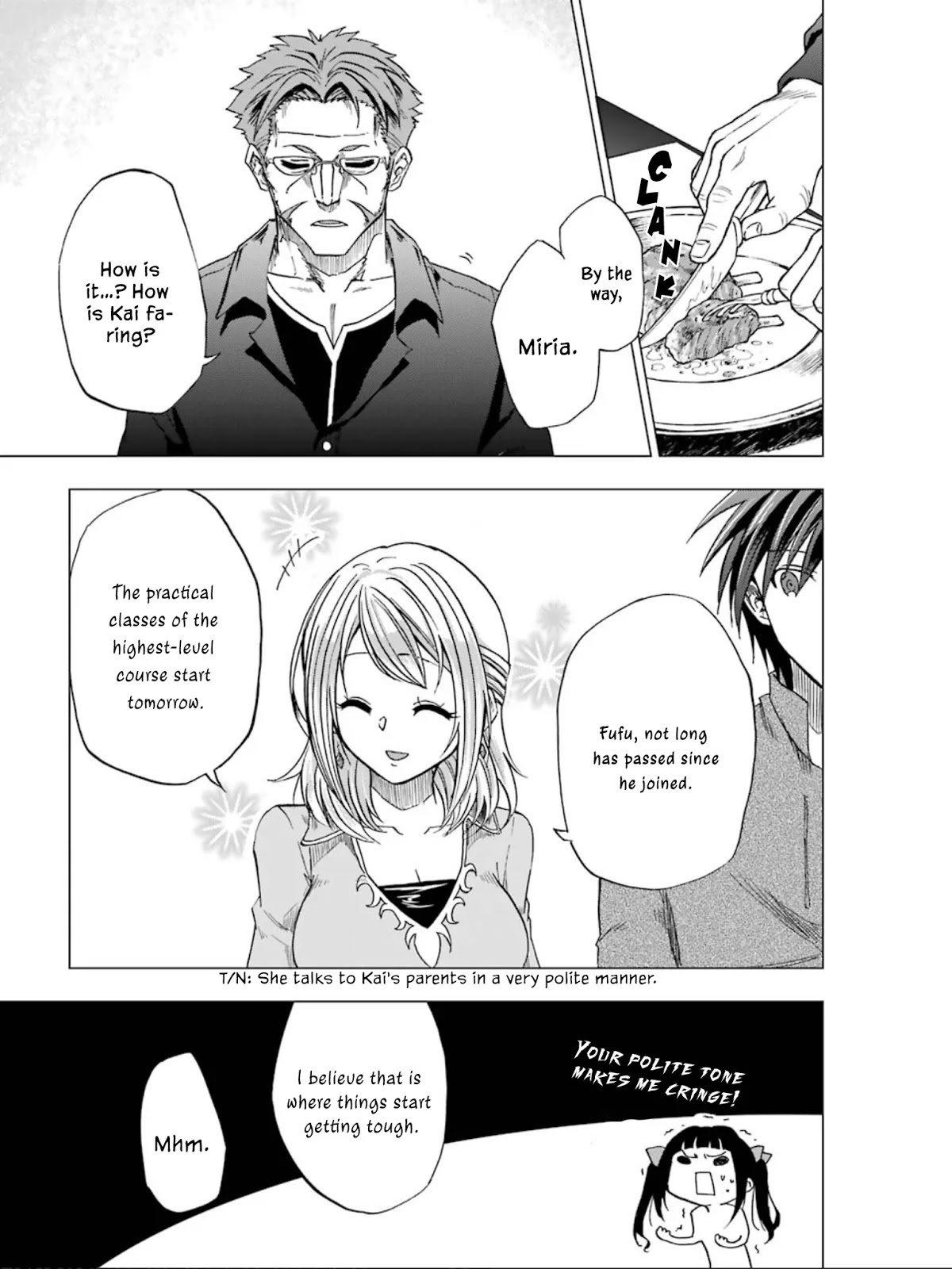 Ankoku Kishi no Ore desu Ga Saikyou no Seikishi wo Mezashimasu Chapter 4 page 30 - Chapter 4: The New Teacher