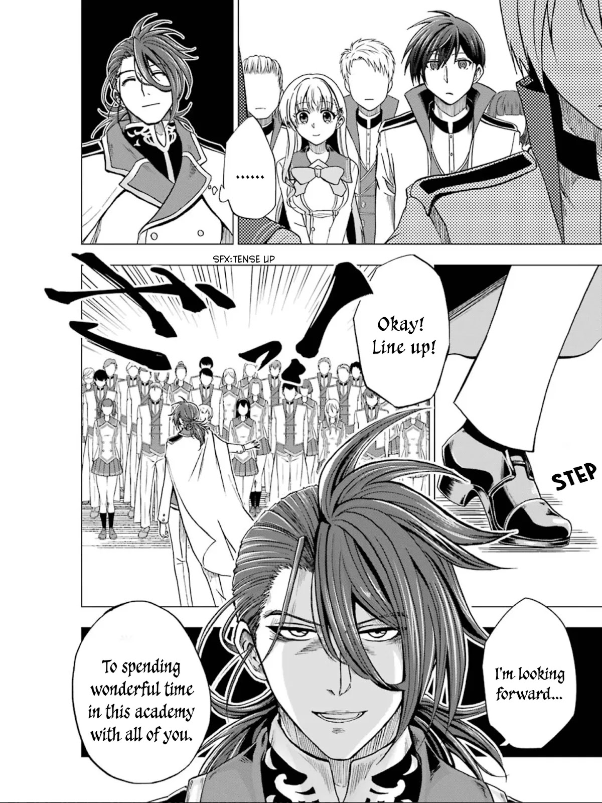 Ankoku Kishi no Ore desu Ga Saikyou no Seikishi wo Mezashimasu Chapter 4 page 35 - Chapter 4: The New Teacher
