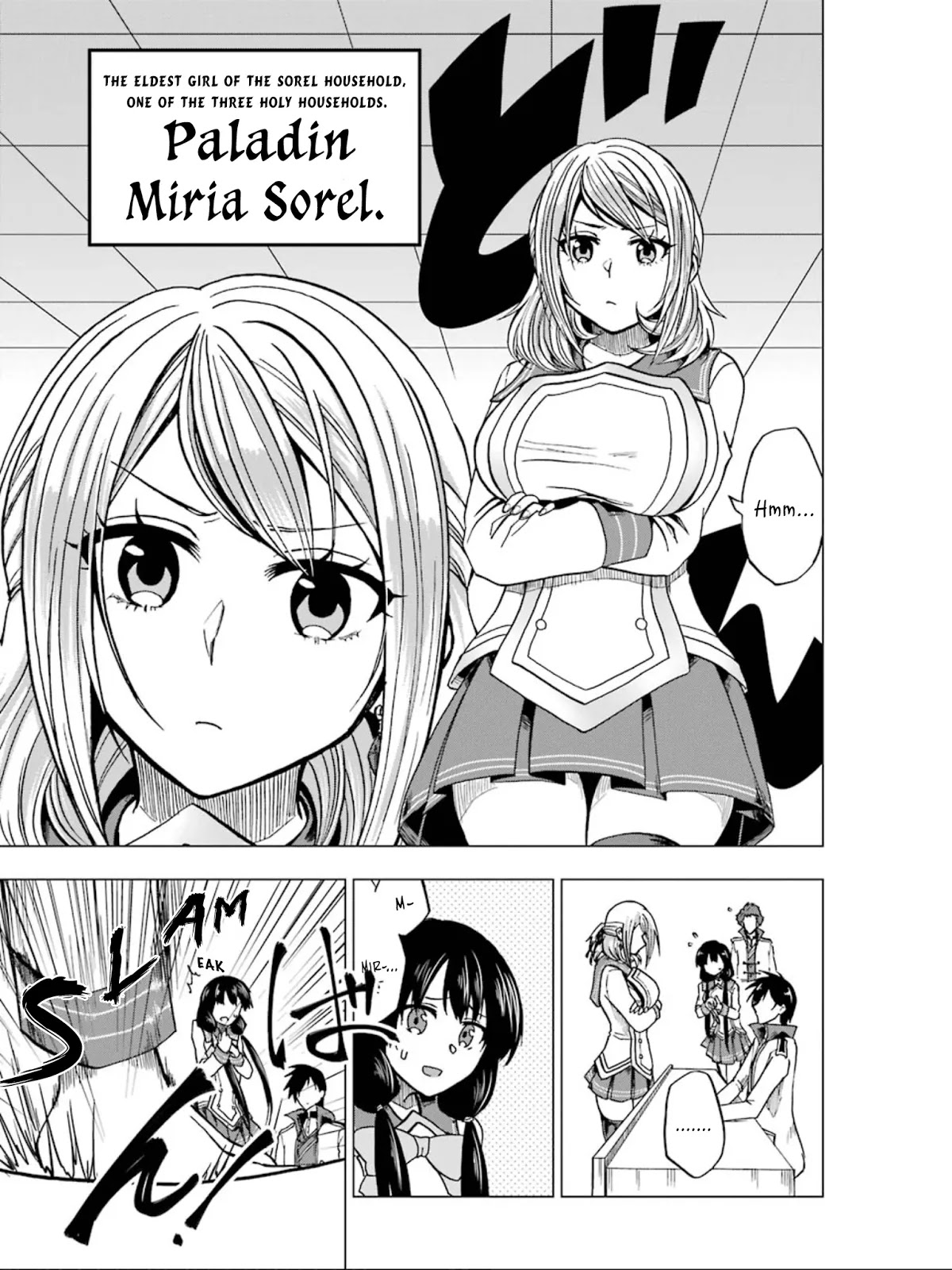 Ankoku Kishi no Ore desu Ga Saikyou no Seikishi wo Mezashimasu Chapter 4 page 8 - Chapter 4: The New Teacher