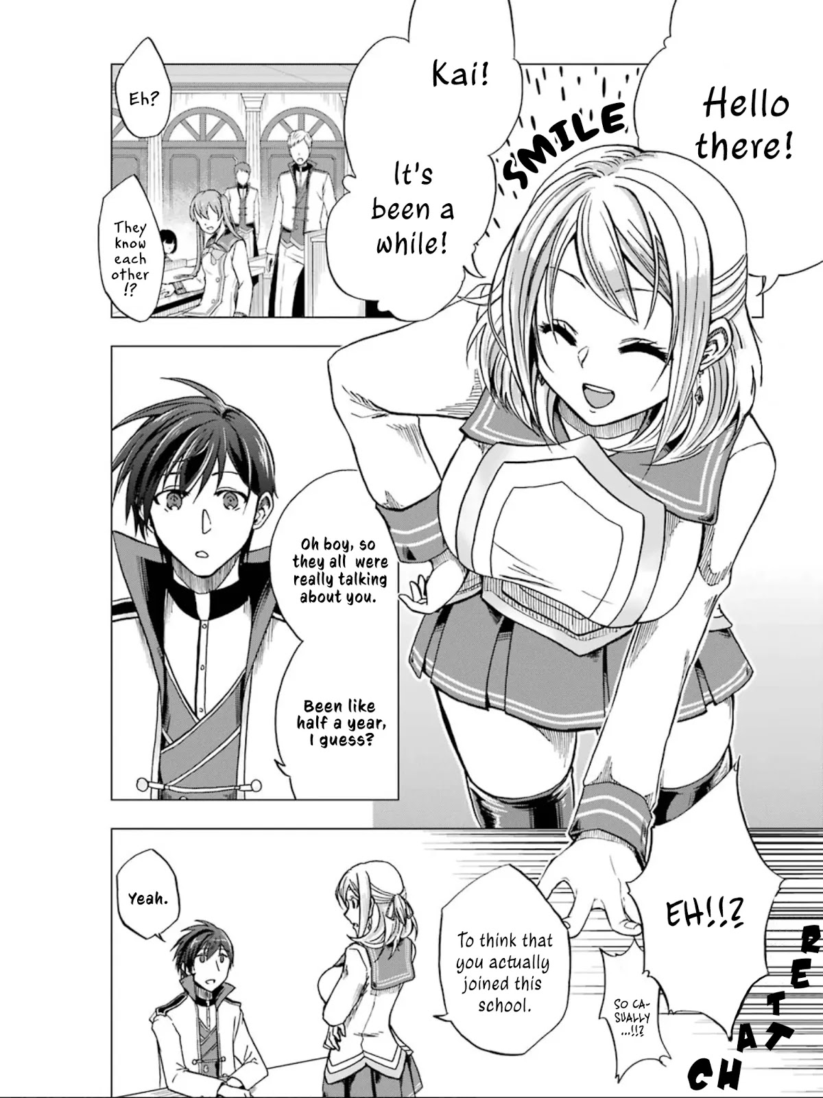 Ankoku Kishi no Ore desu Ga Saikyou no Seikishi wo Mezashimasu Chapter 4 page 9 - Chapter 4: The New Teacher