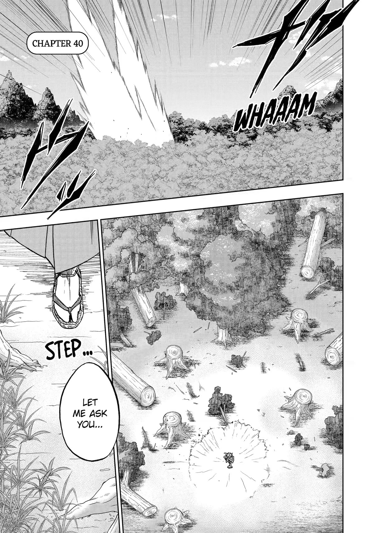 Ankoku Kishi no Ore desu Ga Saikyou no Seikishi wo Mezashimasu Chapter 40 page 1 - Chapter 40