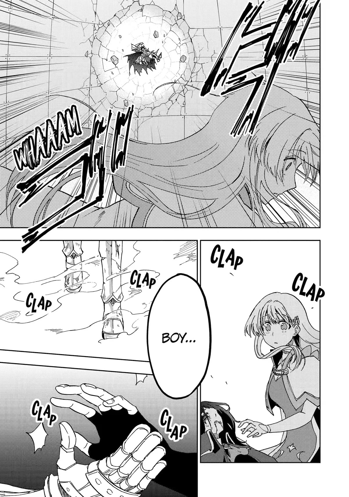 Ankoku Kishi no Ore desu Ga Saikyou no Seikishi wo Mezashimasu Chapter 40 page 34 - Chapter 40