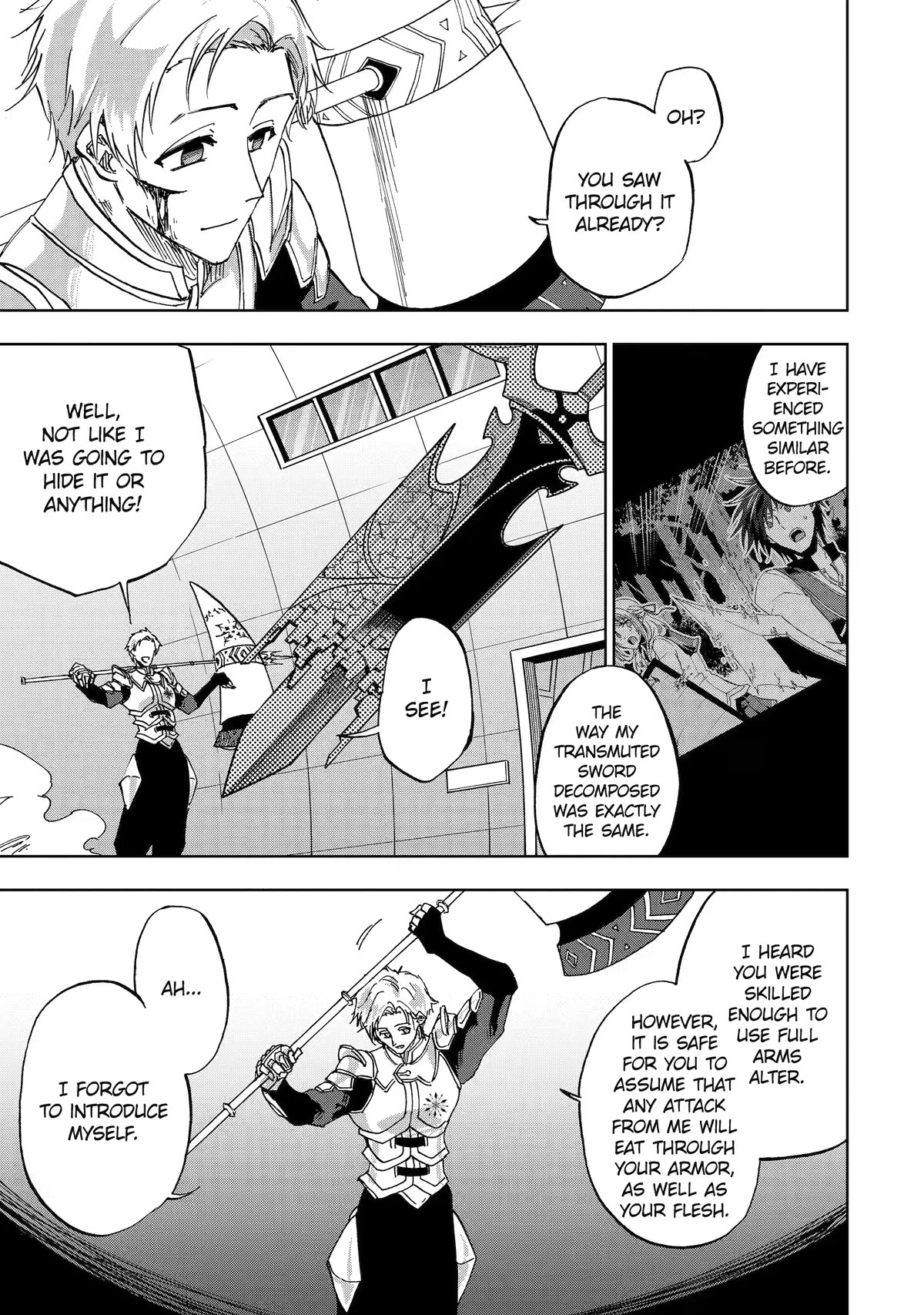 Ankoku Kishi no Ore desu Ga Saikyou no Seikishi wo Mezashimasu Chapter 40 page 7 - Chapter 40