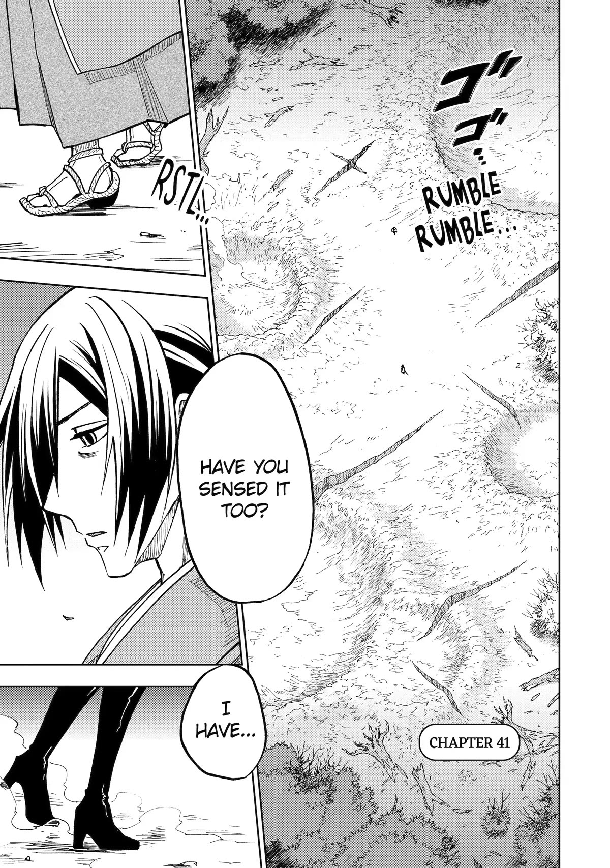 Ankoku Kishi no Ore desu Ga Saikyou no Seikishi wo Mezashimasu Chapter 41 page 1 - Chapter 41