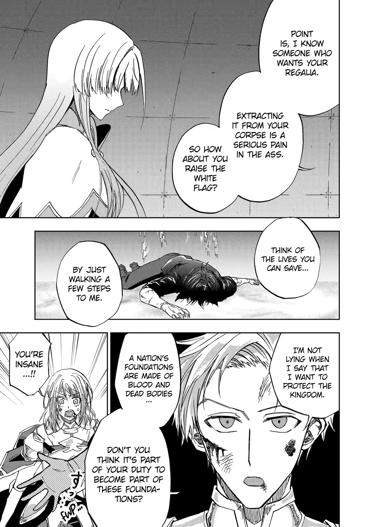 Ankoku Kishi no Ore desu Ga Saikyou no Seikishi wo Mezashimasu Chapter 41 page 19 - Chapter 41