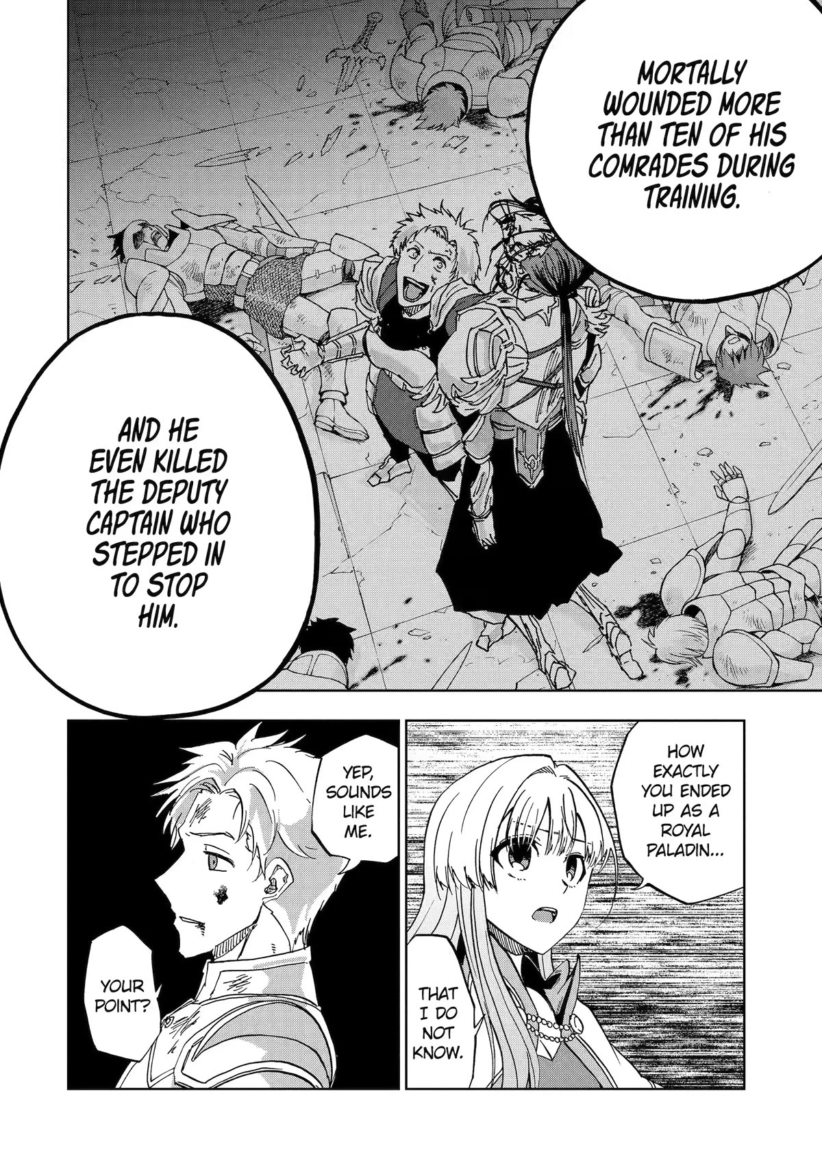 Ankoku Kishi no Ore desu Ga Saikyou no Seikishi wo Mezashimasu Chapter 41 page 22 - Chapter 41