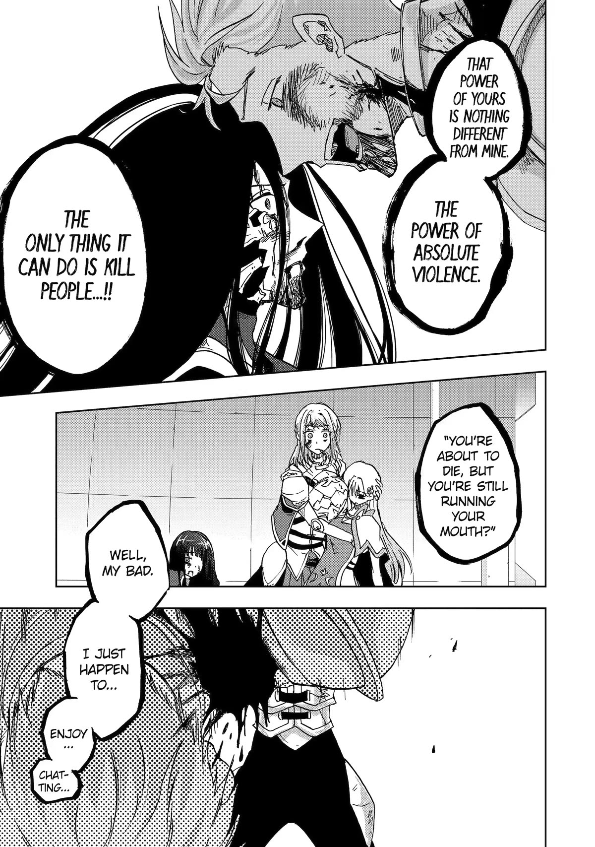 Ankoku Kishi no Ore desu Ga Saikyou no Seikishi wo Mezashimasu Chapter 42 page 33 - Chapter 42