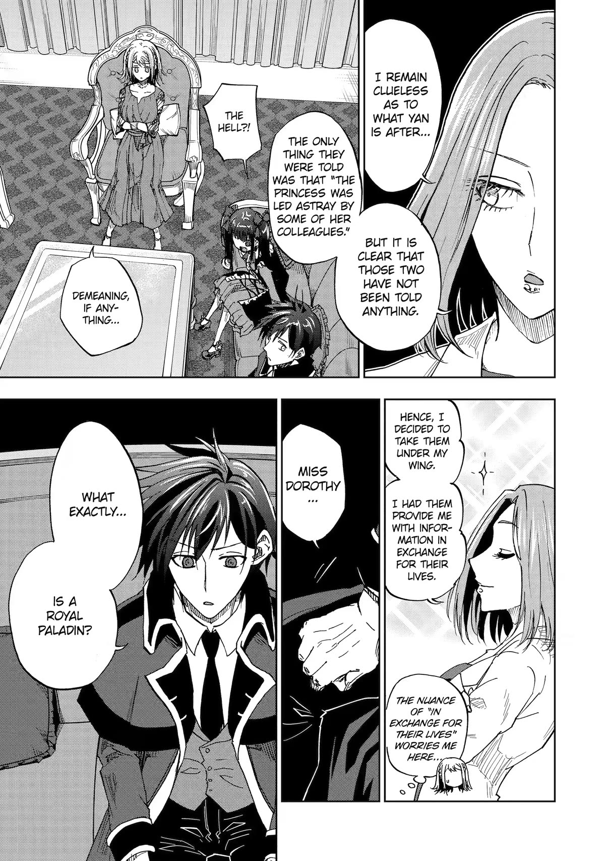 Ankoku Kishi no Ore desu Ga Saikyou no Seikishi wo Mezashimasu Chapter 43 page 13 - Chapter 43