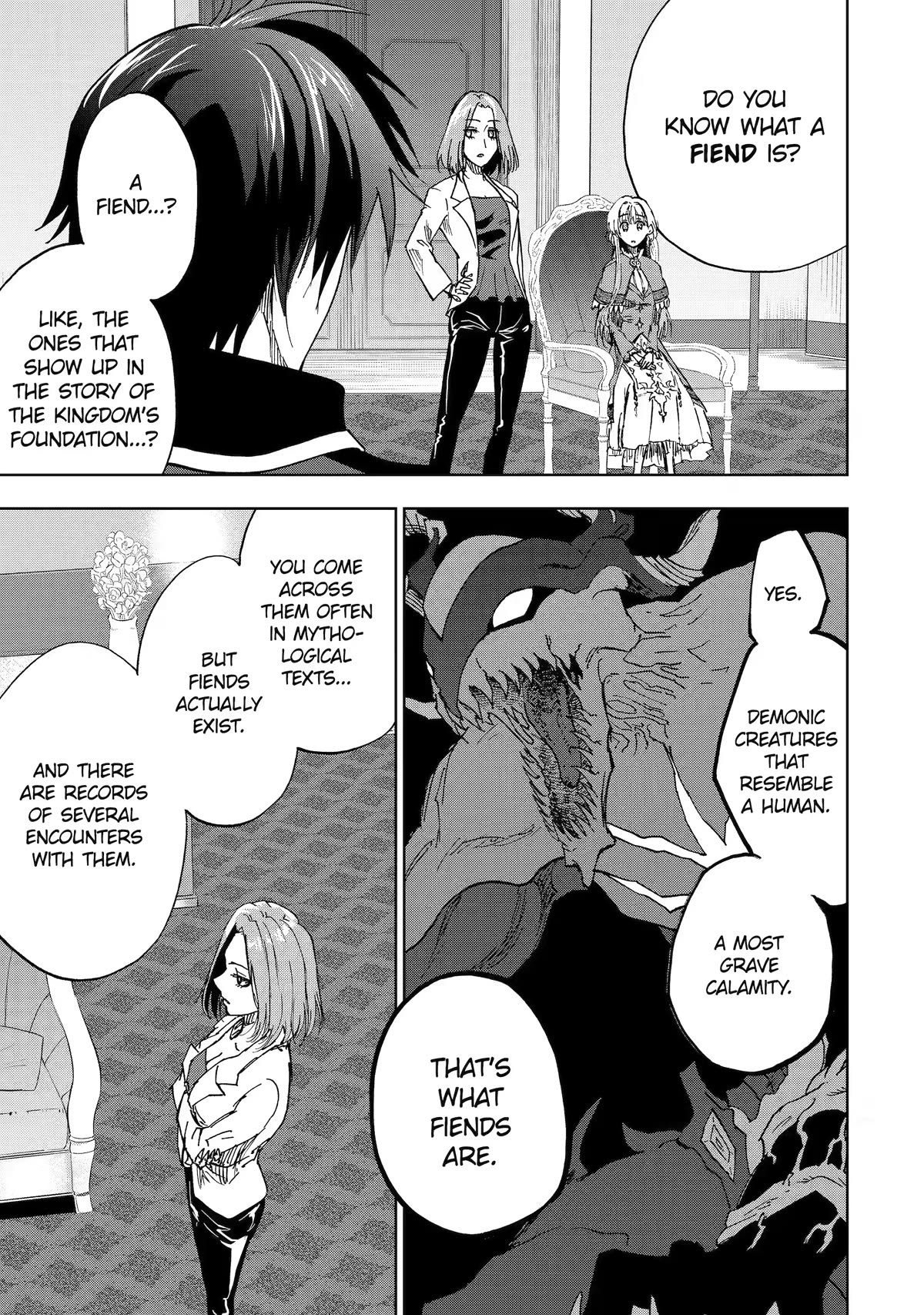 Ankoku Kishi no Ore desu Ga Saikyou no Seikishi wo Mezashimasu Chapter 43 page 15 - Chapter 43