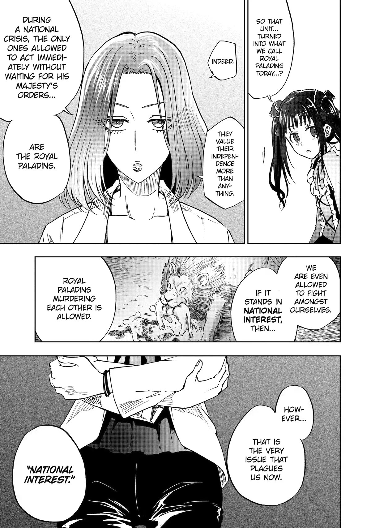 Ankoku Kishi no Ore desu Ga Saikyou no Seikishi wo Mezashimasu Chapter 43 page 17 - Chapter 43