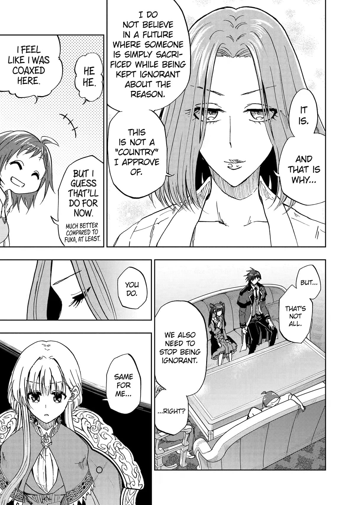 Ankoku Kishi no Ore desu Ga Saikyou no Seikishi wo Mezashimasu Chapter 43 page 21 - Chapter 43