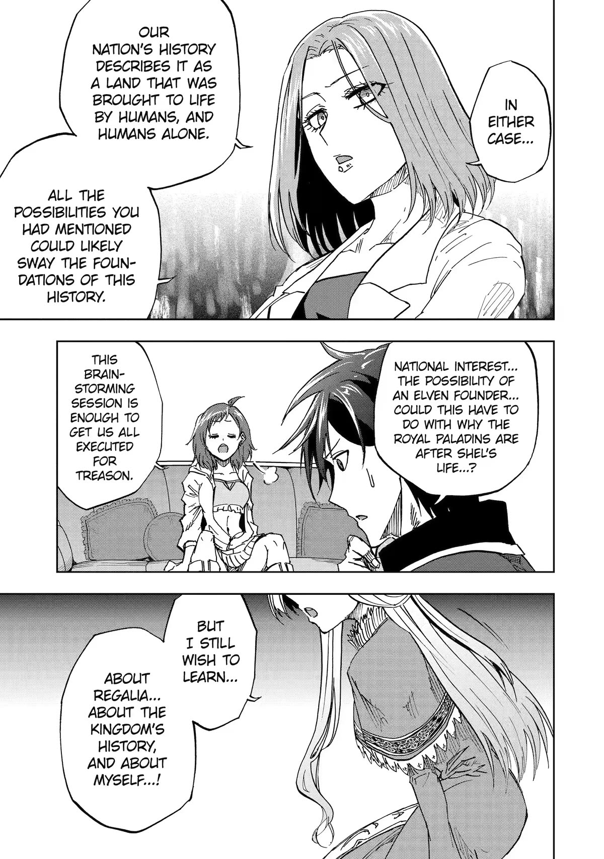 Ankoku Kishi no Ore desu Ga Saikyou no Seikishi wo Mezashimasu Chapter 43 page 29 - Chapter 43