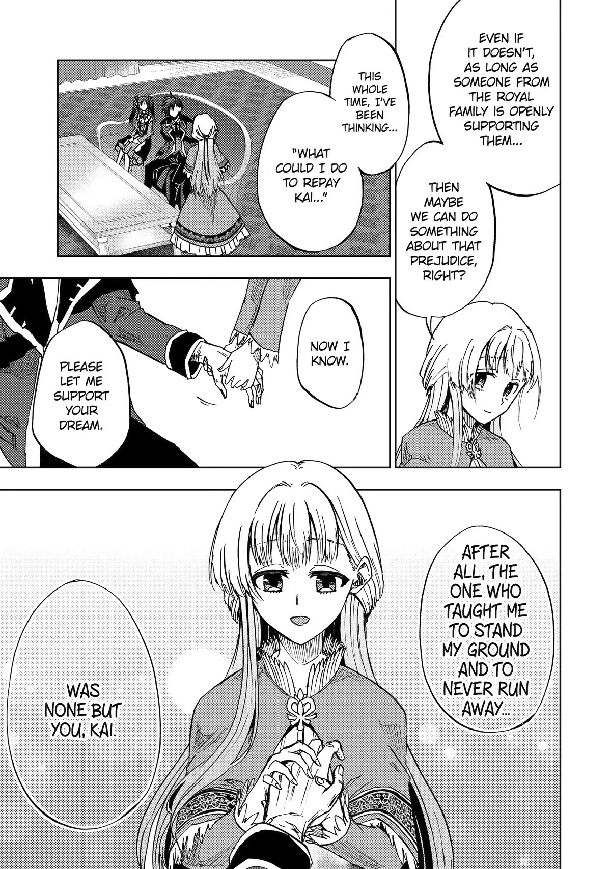 Ankoku Kishi no Ore desu Ga Saikyou no Seikishi wo Mezashimasu Chapter 43 page 31 - Chapter 43