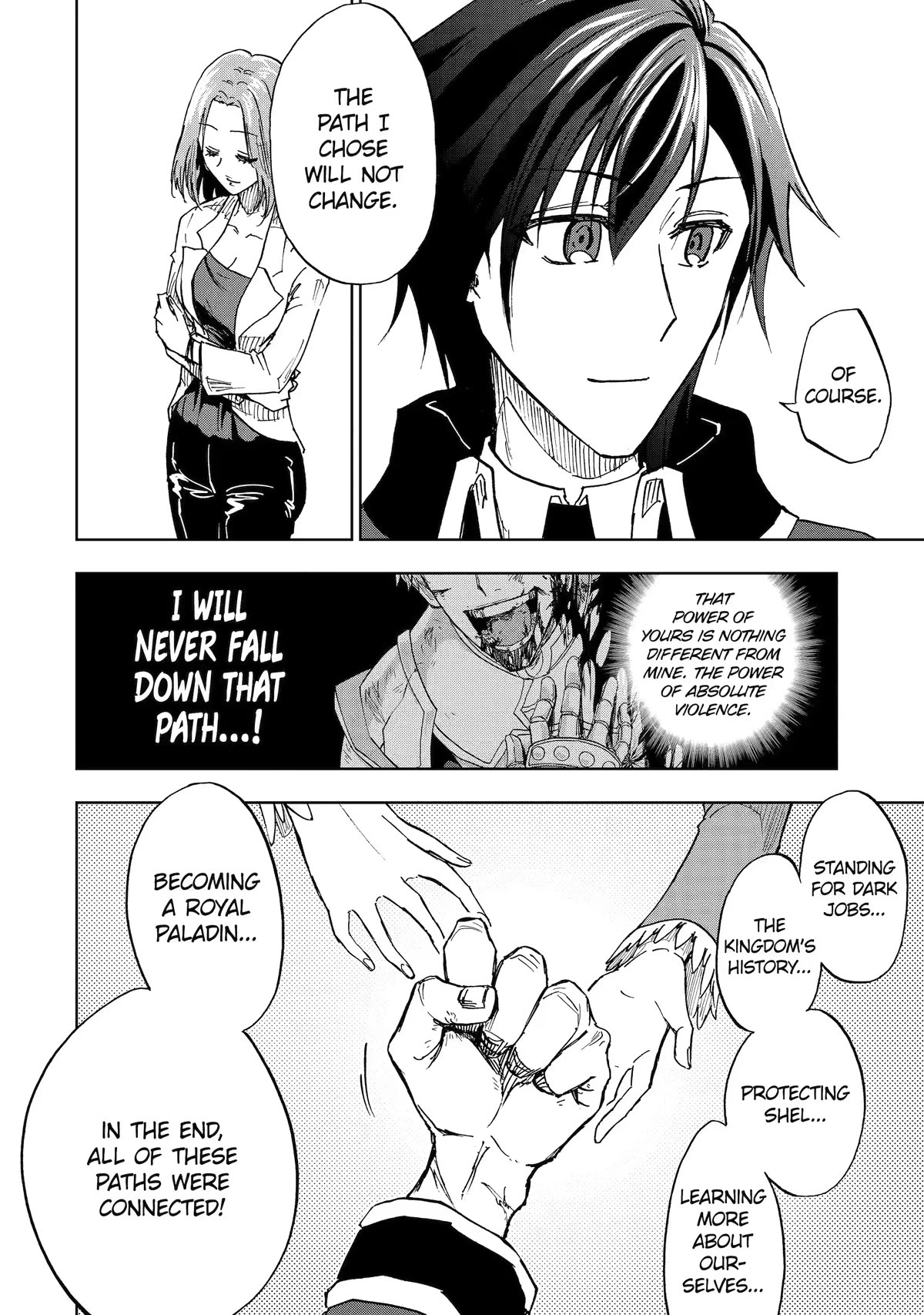 Ankoku Kishi no Ore desu Ga Saikyou no Seikishi wo Mezashimasu Chapter 43 page 32 - Chapter 43