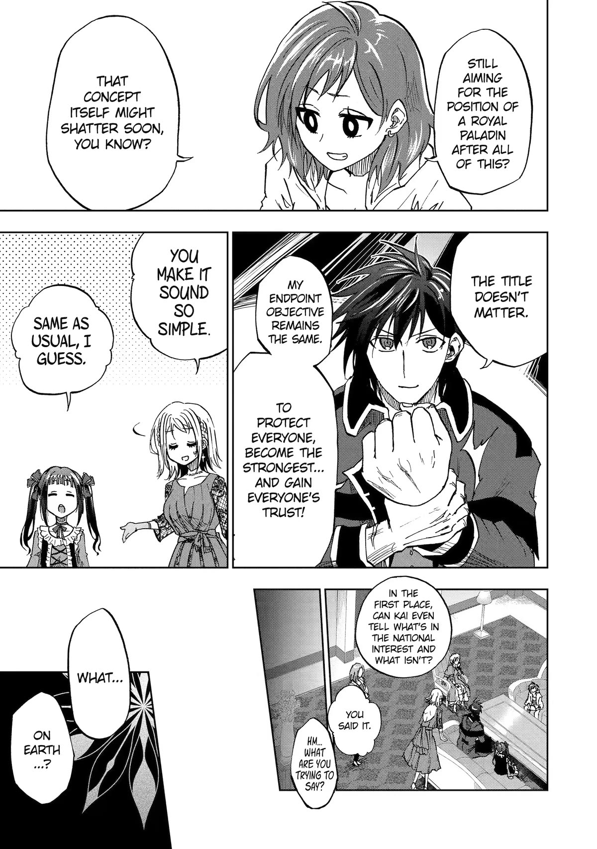 Ankoku Kishi no Ore desu Ga Saikyou no Seikishi wo Mezashimasu Chapter 43 page 33 - Chapter 43