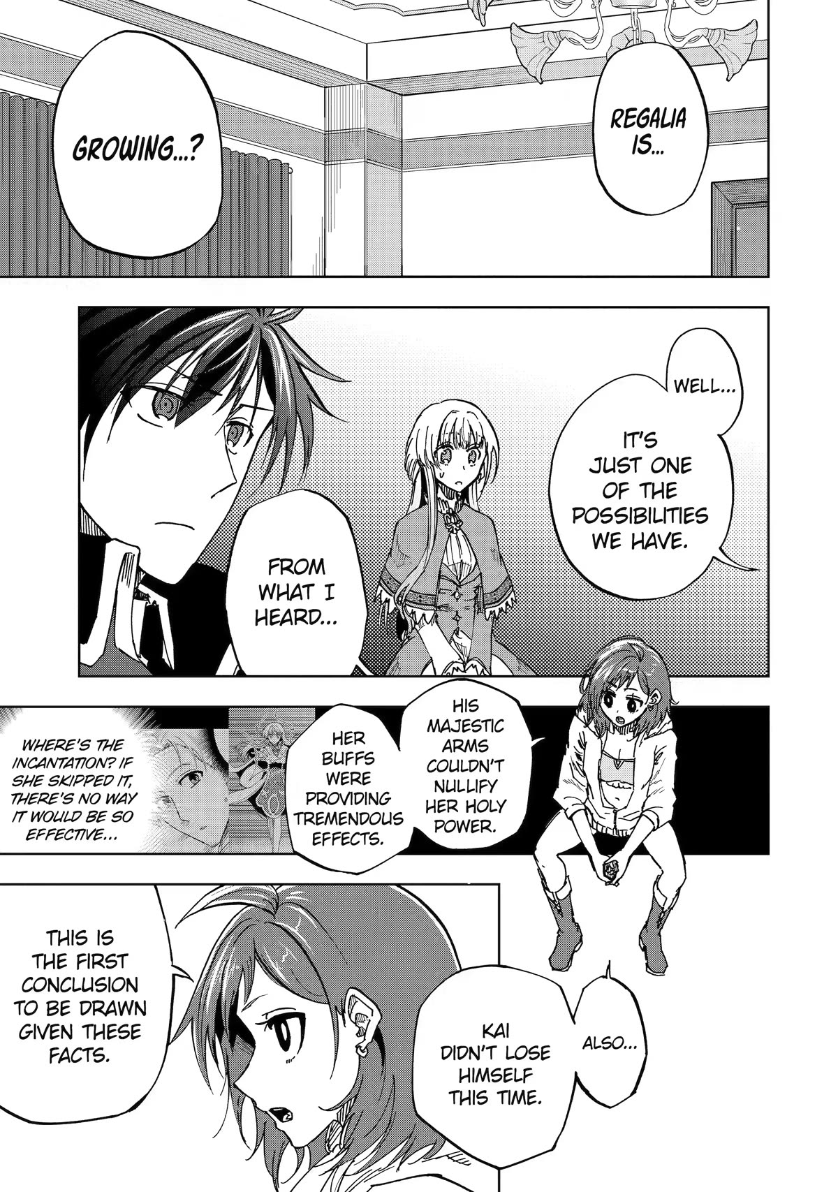 Ankoku Kishi no Ore desu Ga Saikyou no Seikishi wo Mezashimasu Chapter 44 page 5 - Chapter 44