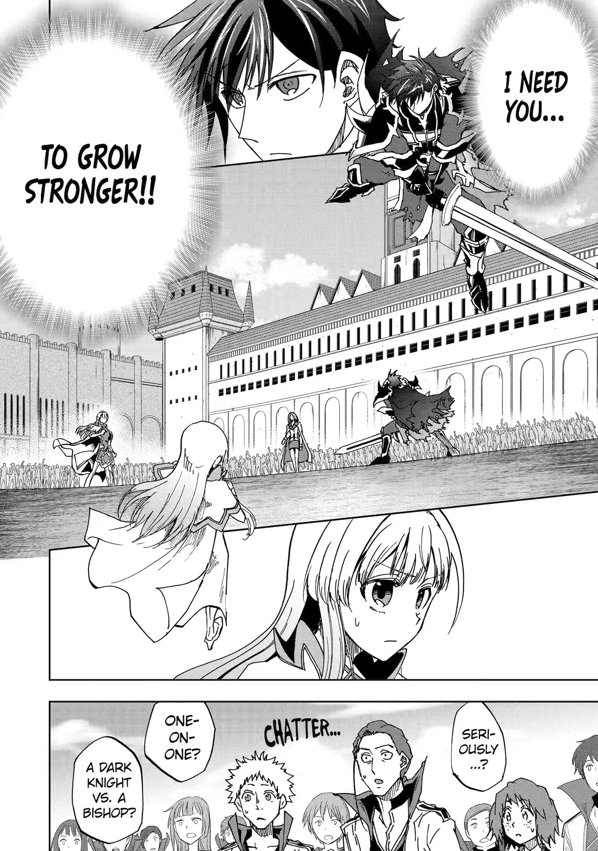 Ankoku Kishi no Ore desu Ga Saikyou no Seikishi wo Mezashimasu Chapter 44 page 8 - Chapter 44