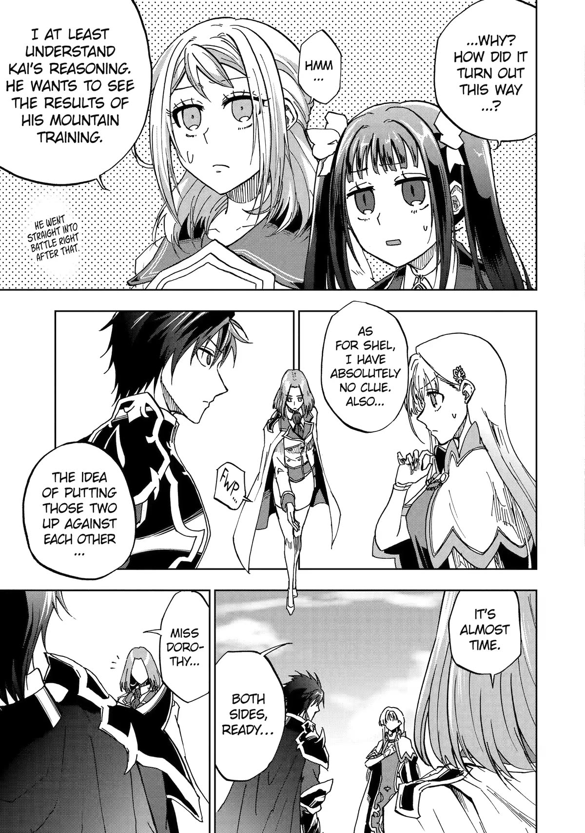 Ankoku Kishi no Ore desu Ga Saikyou no Seikishi wo Mezashimasu Chapter 44 page 9 - Chapter 44