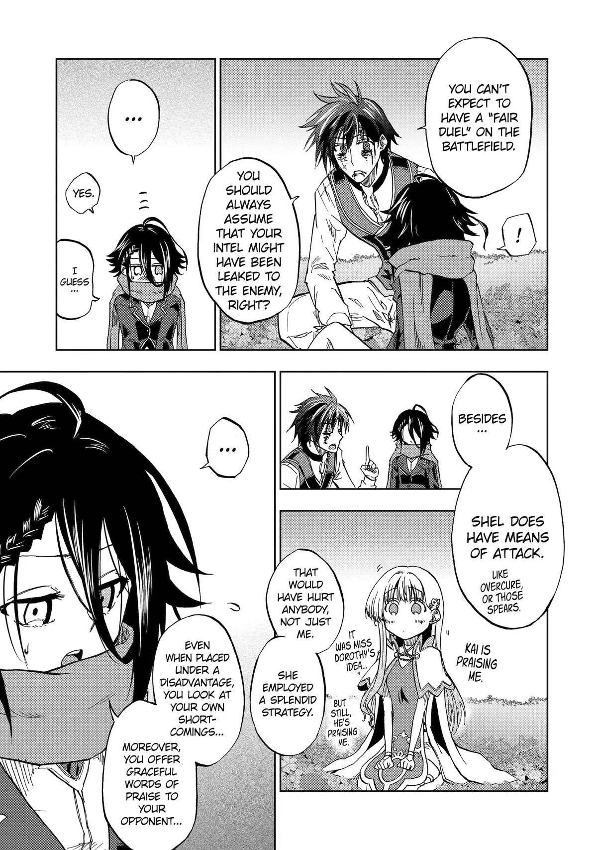 Ankoku Kishi no Ore desu Ga Saikyou no Seikishi wo Mezashimasu Chapter 45 page 13 - Chapter 45