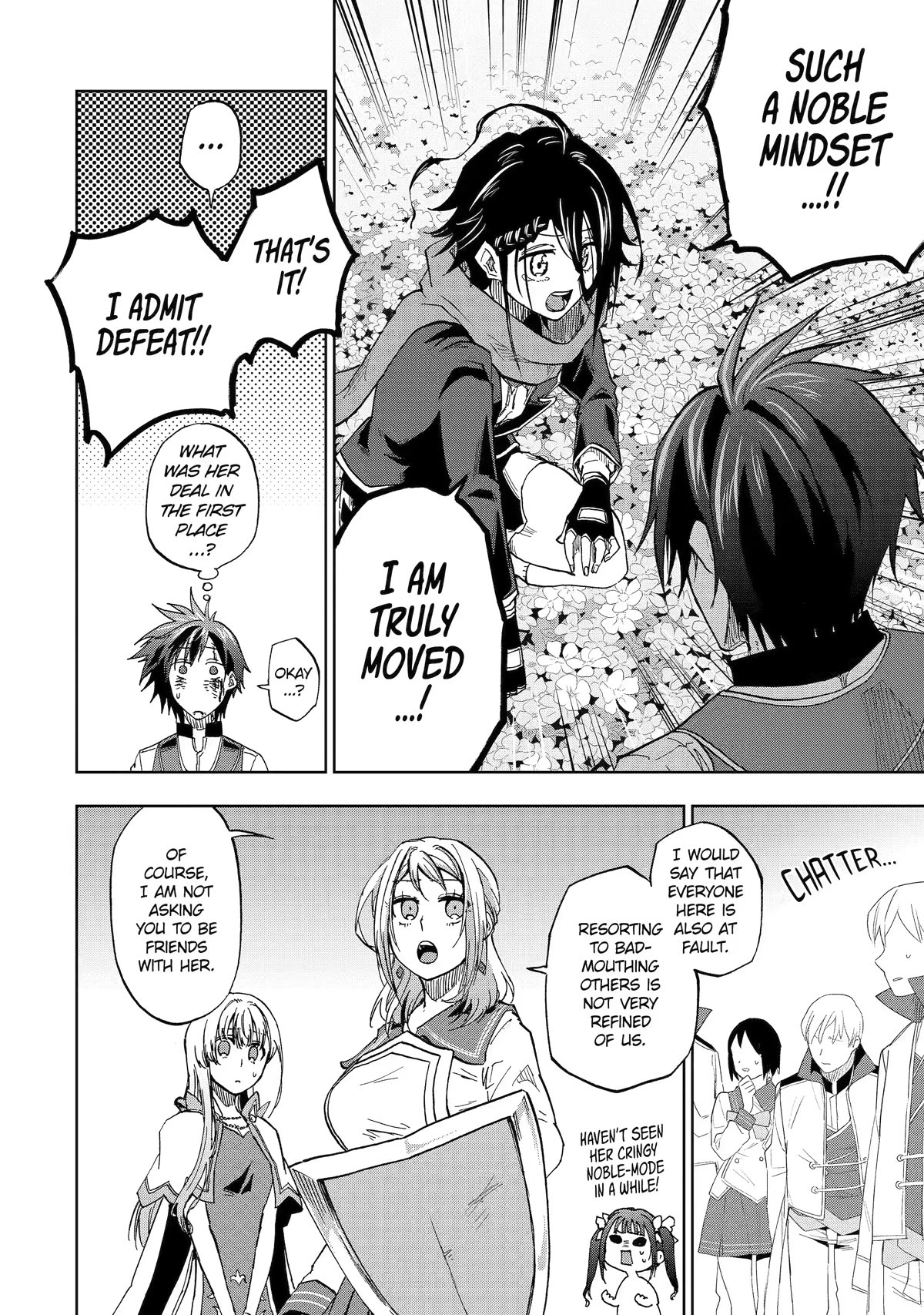 Ankoku Kishi no Ore desu Ga Saikyou no Seikishi wo Mezashimasu Chapter 45 page 14 - Chapter 45