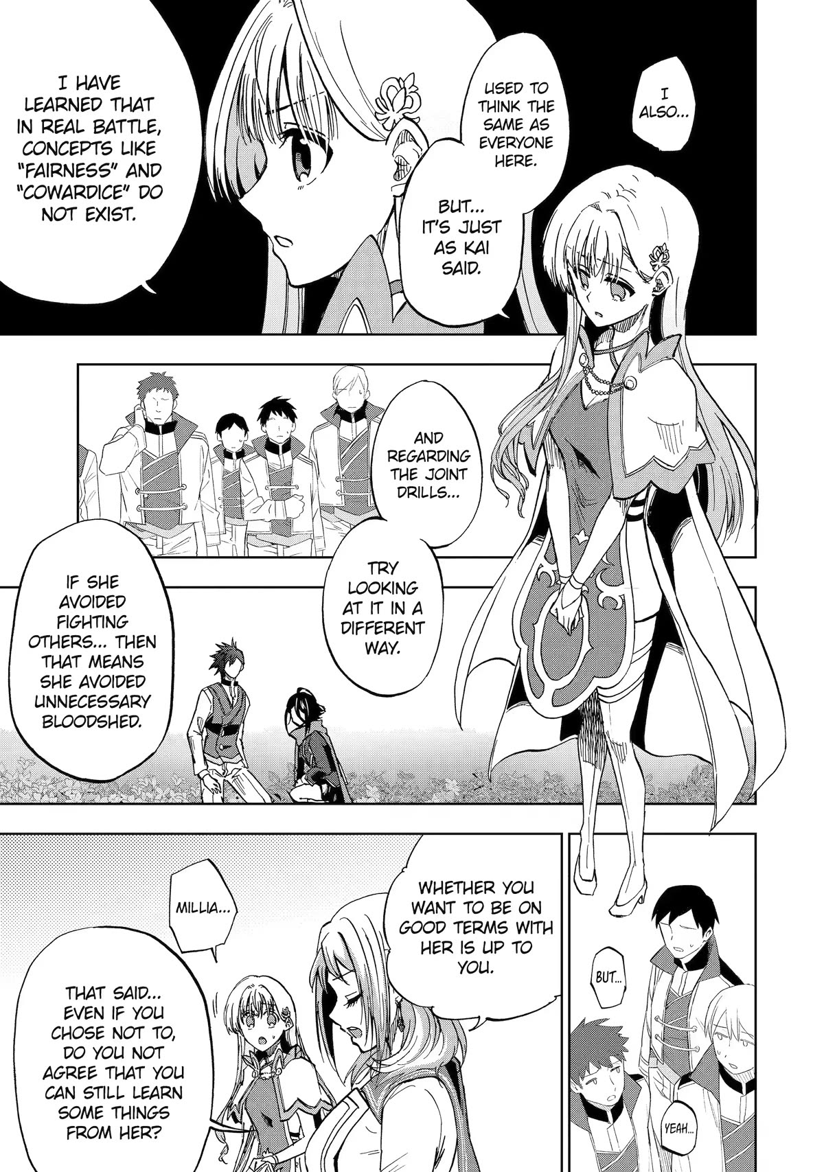 Ankoku Kishi no Ore desu Ga Saikyou no Seikishi wo Mezashimasu Chapter 45 page 15 - Chapter 45