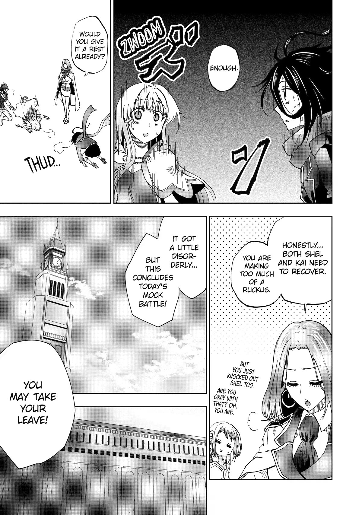 Ankoku Kishi no Ore desu Ga Saikyou no Seikishi wo Mezashimasu Chapter 45 page 21 - Chapter 45
