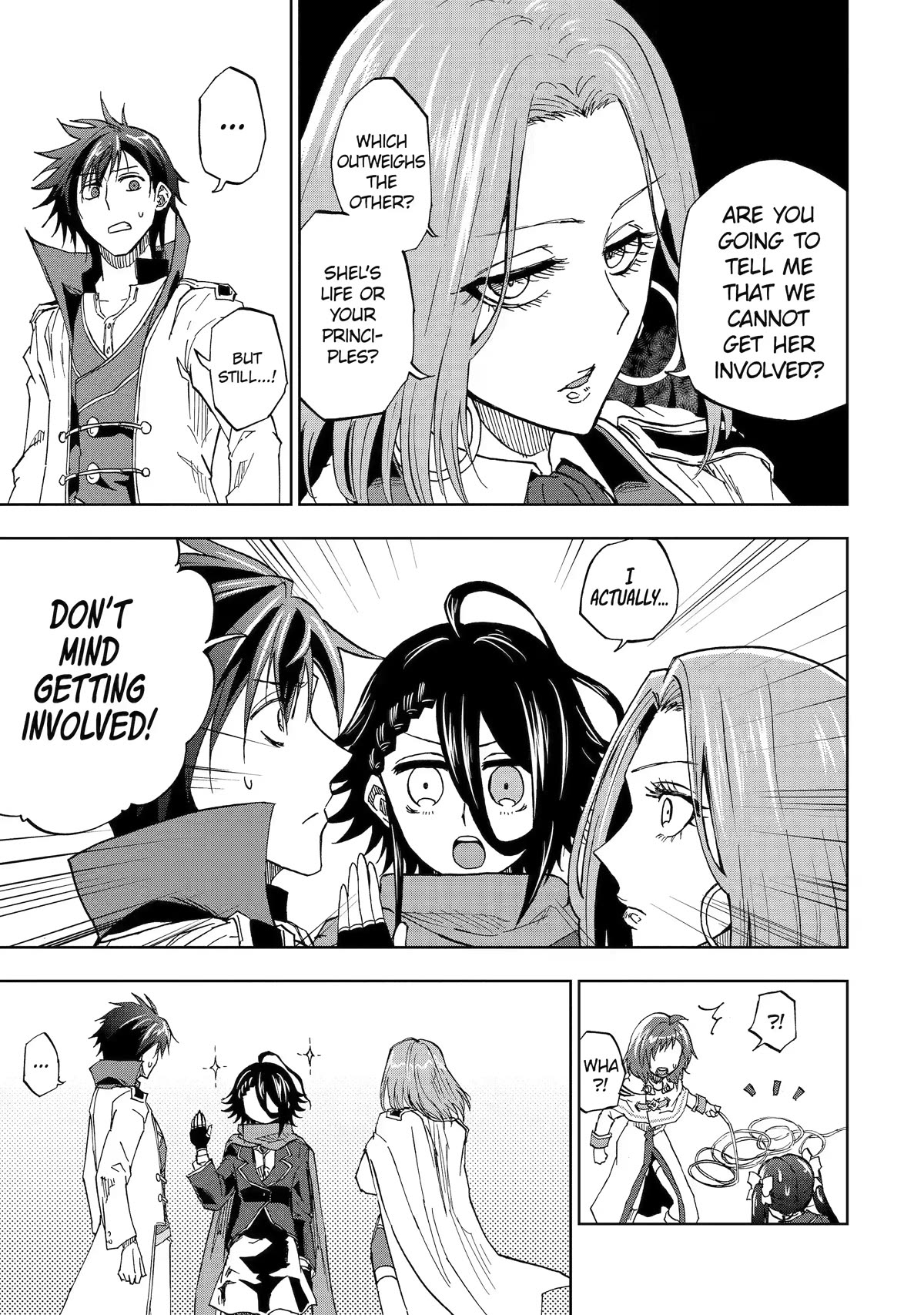 Ankoku Kishi no Ore desu Ga Saikyou no Seikishi wo Mezashimasu Chapter 45 page 27 - Chapter 45
