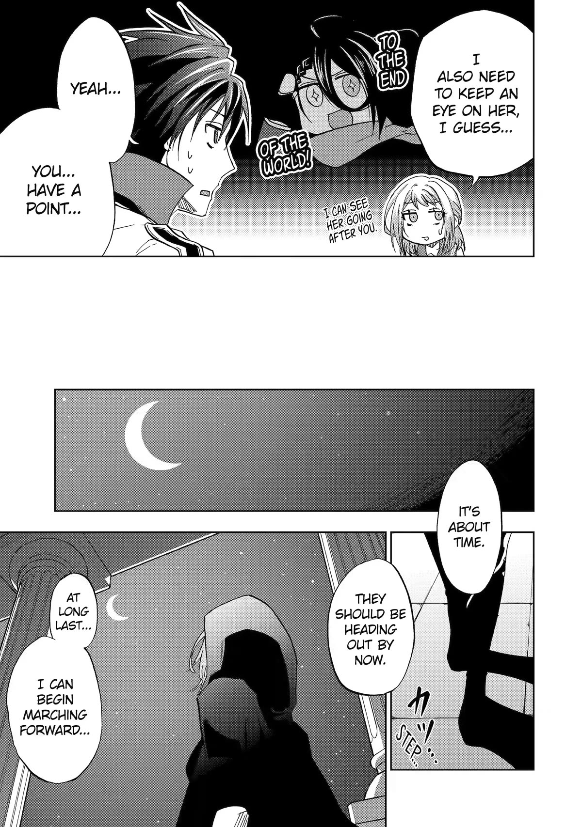 Ankoku Kishi no Ore desu Ga Saikyou no Seikishi wo Mezashimasu Chapter 45 page 33 - Chapter 45