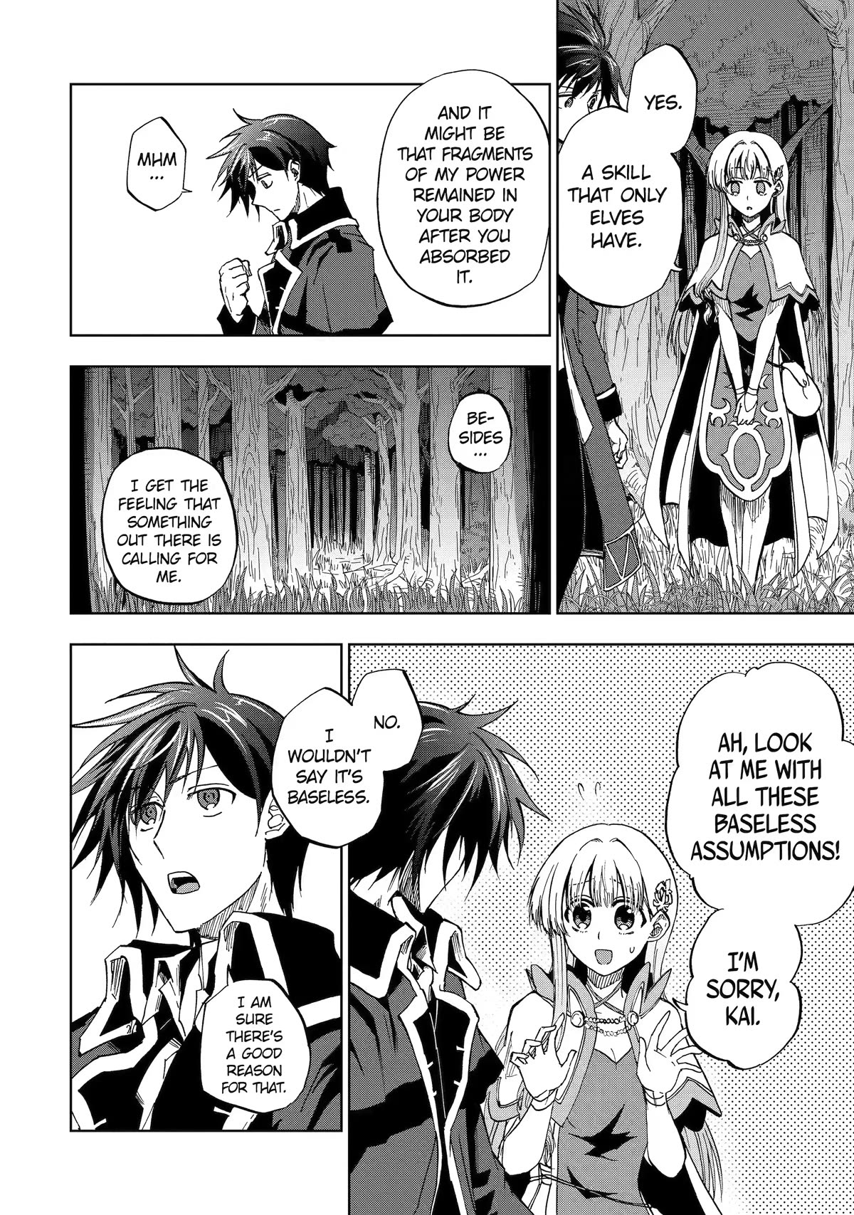 Ankoku Kishi no Ore desu Ga Saikyou no Seikishi wo Mezashimasu Chapter 46 page 10 - Chapter 46