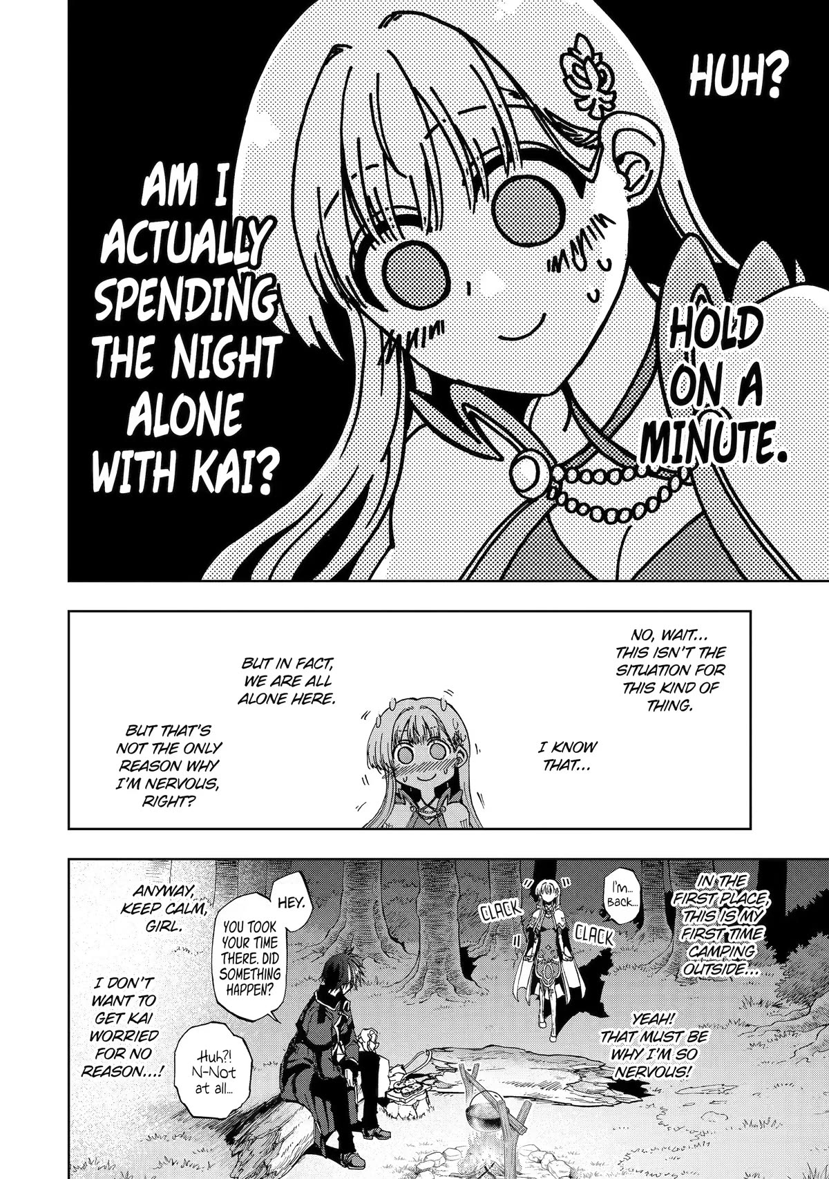Ankoku Kishi no Ore desu Ga Saikyou no Seikishi wo Mezashimasu Chapter 46 page 14 - Chapter 46
