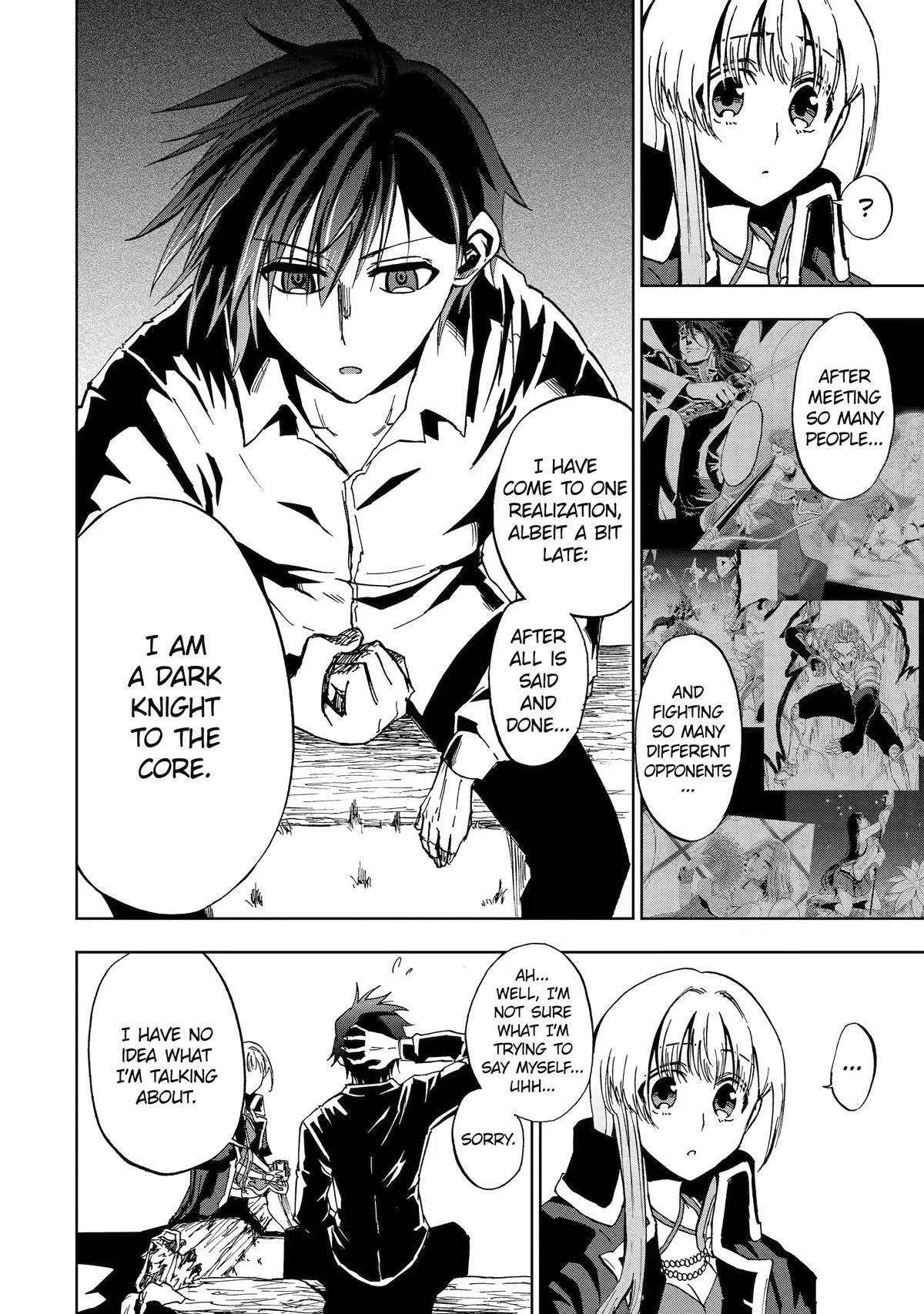 Ankoku Kishi no Ore desu Ga Saikyou no Seikishi wo Mezashimasu Chapter 46 page 18 - Chapter 46